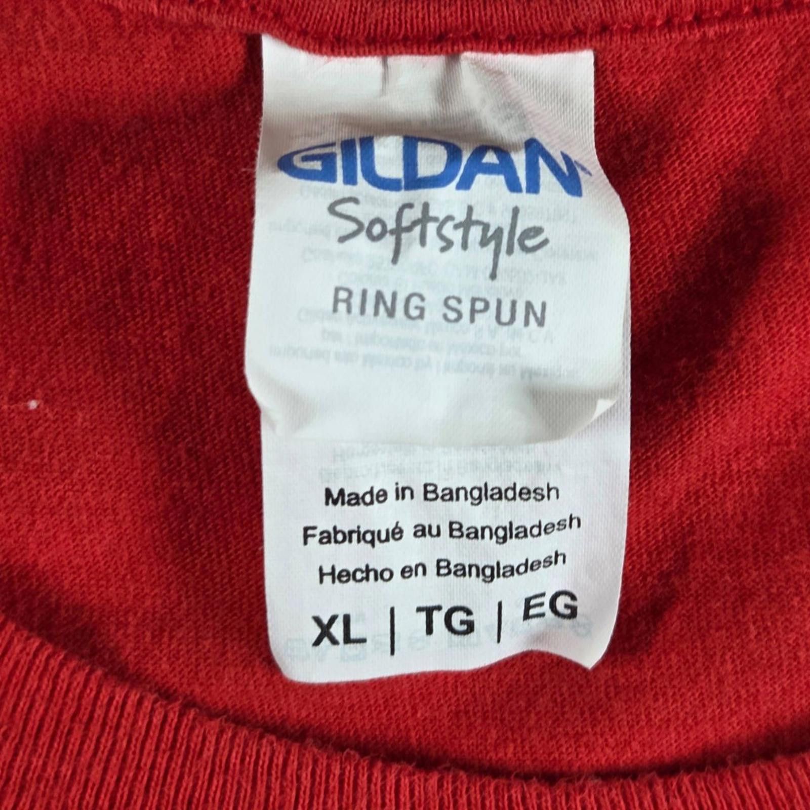 Gildan GILDAN Mens T-shirt XL Red Soccer Fanwear Real Salt Lake Size ONE SIZE - 4 Thumbnail