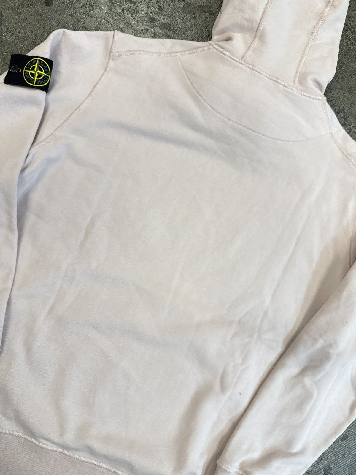 Stone Island Stone Island Antique Rose Hooded Sweatshirt Size US XL / EU 56 / 4 - 11 Thumbnail