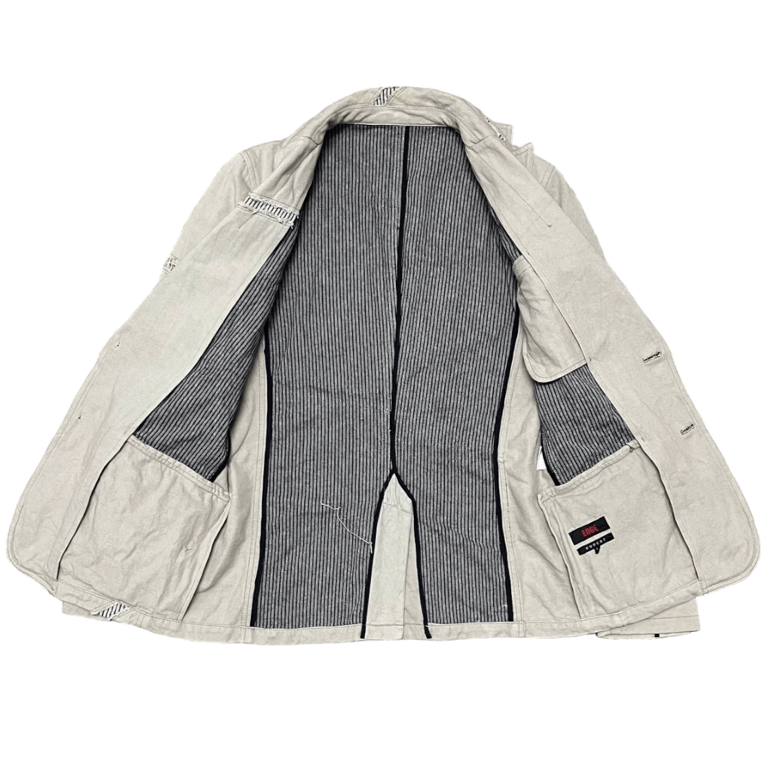 Japanese Brand Vintage Edge Rupert Chore Coat Like Undercover Number Nine Size US L / EU 52-54 / 3 - 6 Thumbnail