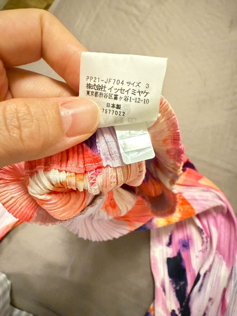 Issey Miyake Issey Miyake size:3 Pink waltz pleated trousers Size 32" / US 10 / IT 46 - 4 Thumbnail