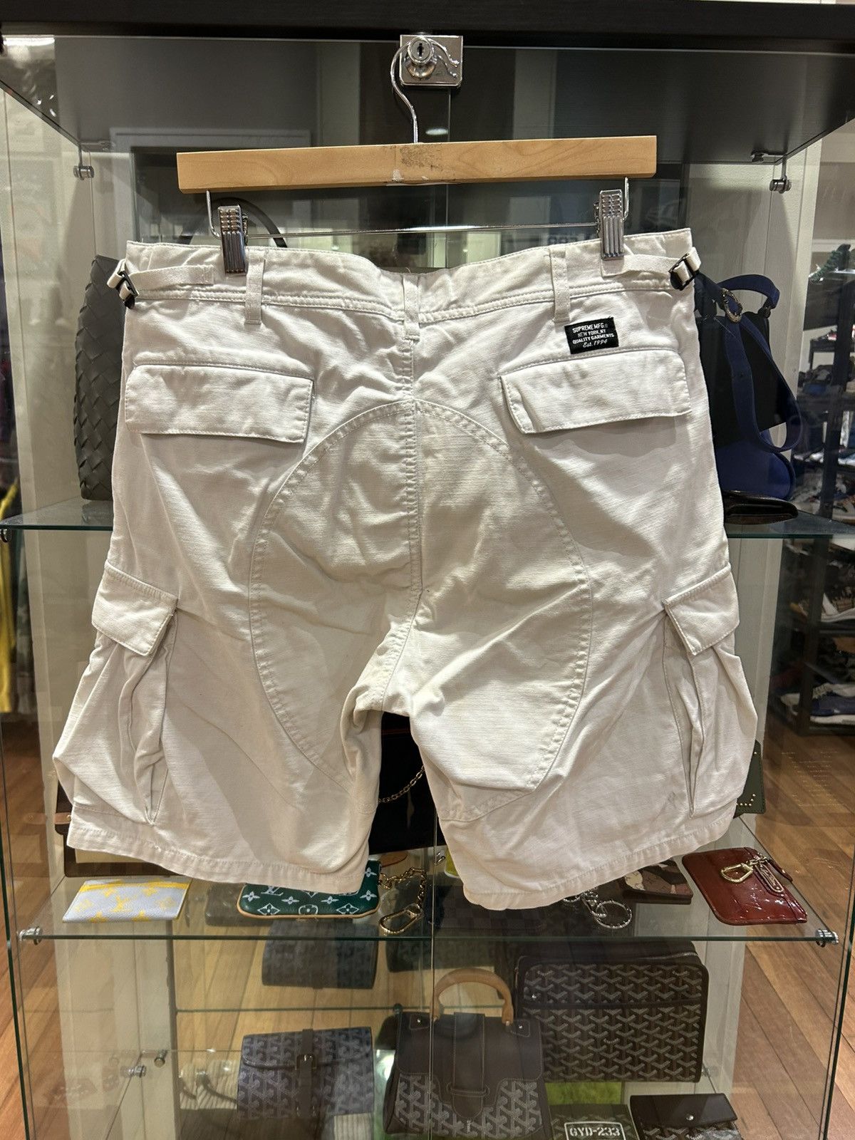 Supreme Supreme Cargo Shorts - White Size US 34 / EU 50 - 2 Thumbnail