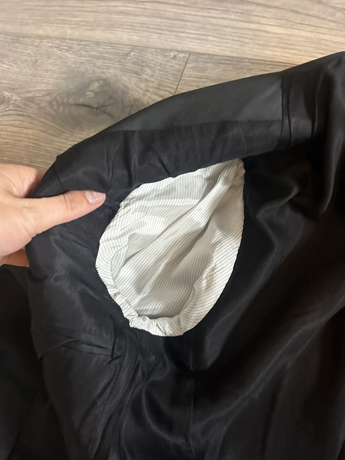 Balmain Balmain x H&M Double-Breasted Black Wool Blazer Size 50 Size US M / EU 48-50 / 2 - 11 Thumbnail