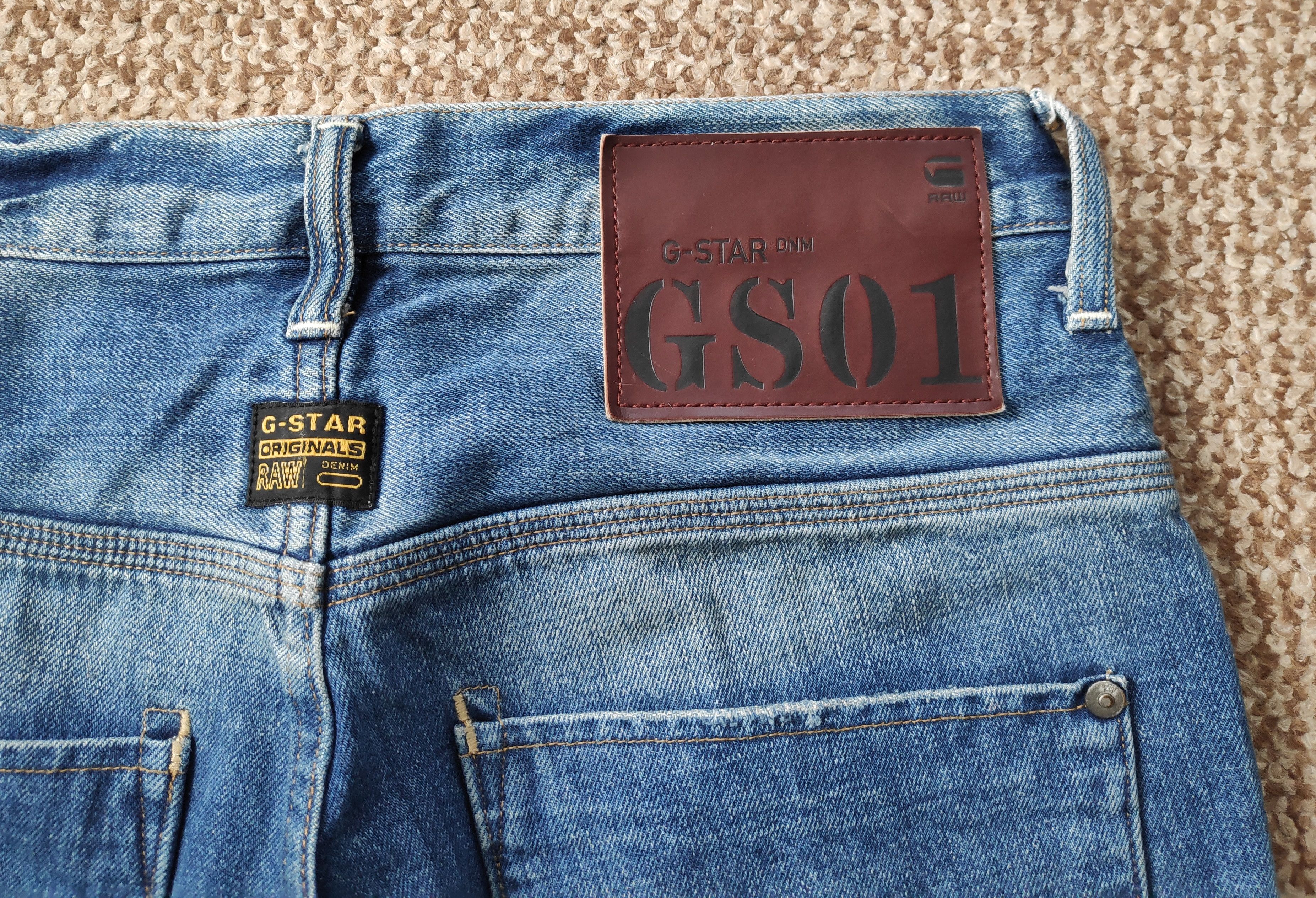 G-Star Vintage G-Star Raw New Radar Tapered Denim Shorts sz W30 Size US 30 / EU 46 - 4 Thumbnail