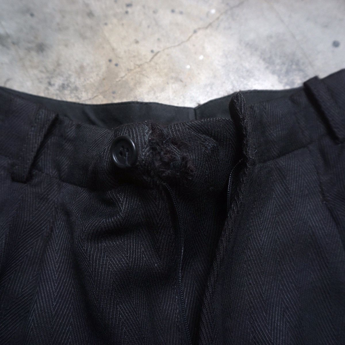 Issey Miyake × Japanese Brand × Tete Homme Vintage Tete Homme Katoh Kazutaka wide pant Size US 29 - 4 Thumbnail
