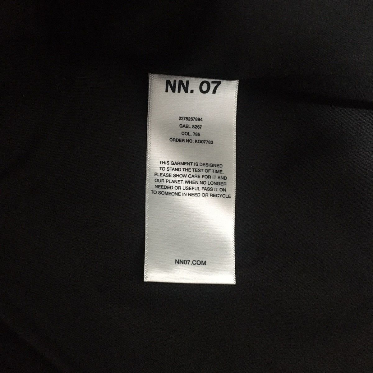 NN07 NN07 GAEL 8267 JACKET 'THE BEAR' Size US M / EU 48-50 / 2 - 11 Thumbnail