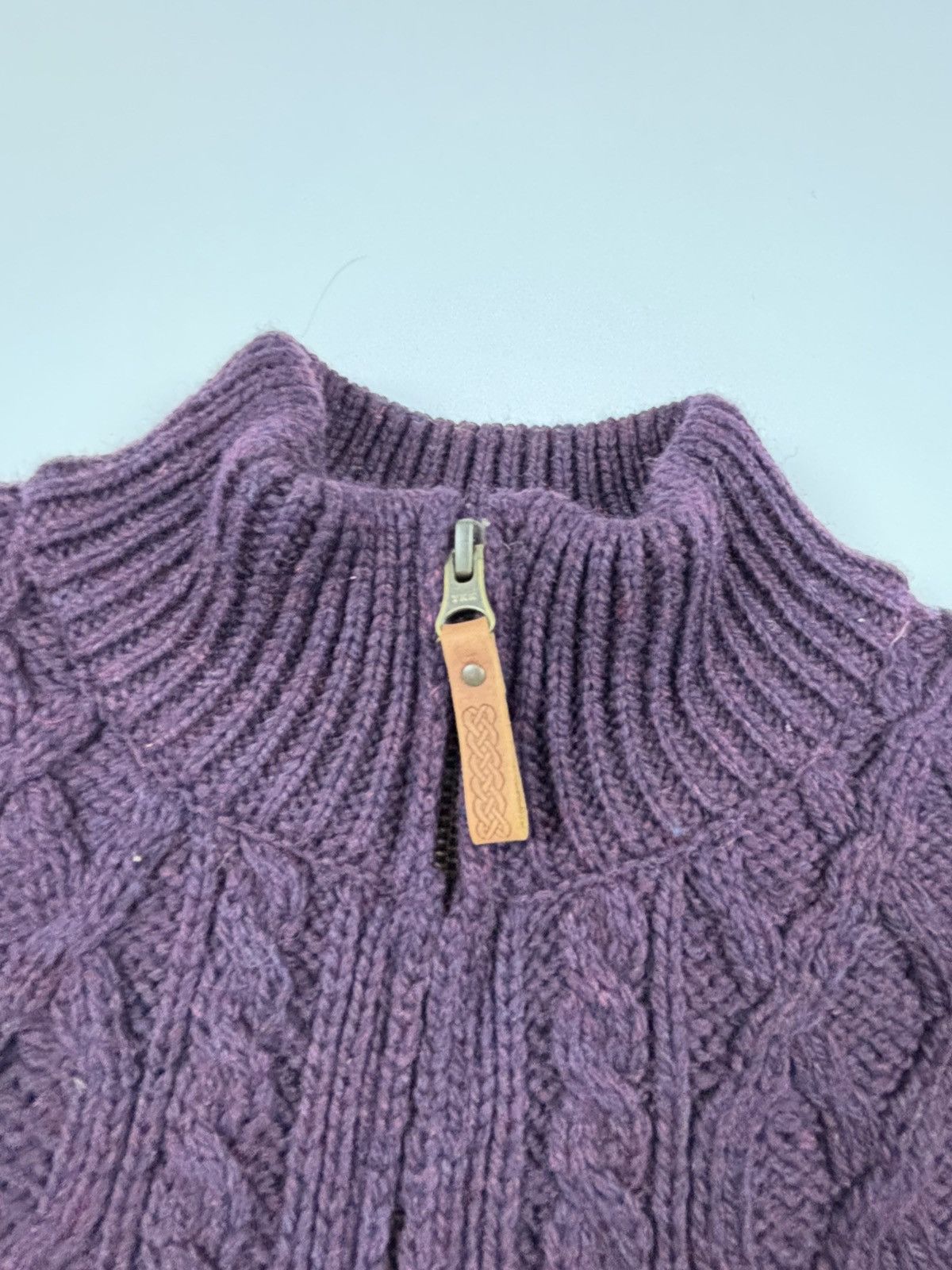 Aran Crafts Vintage Aran Crafts Merino Wool Quarter Zip Sweater Size US M / EU 48-50 / 2 - 4 Thumbnail