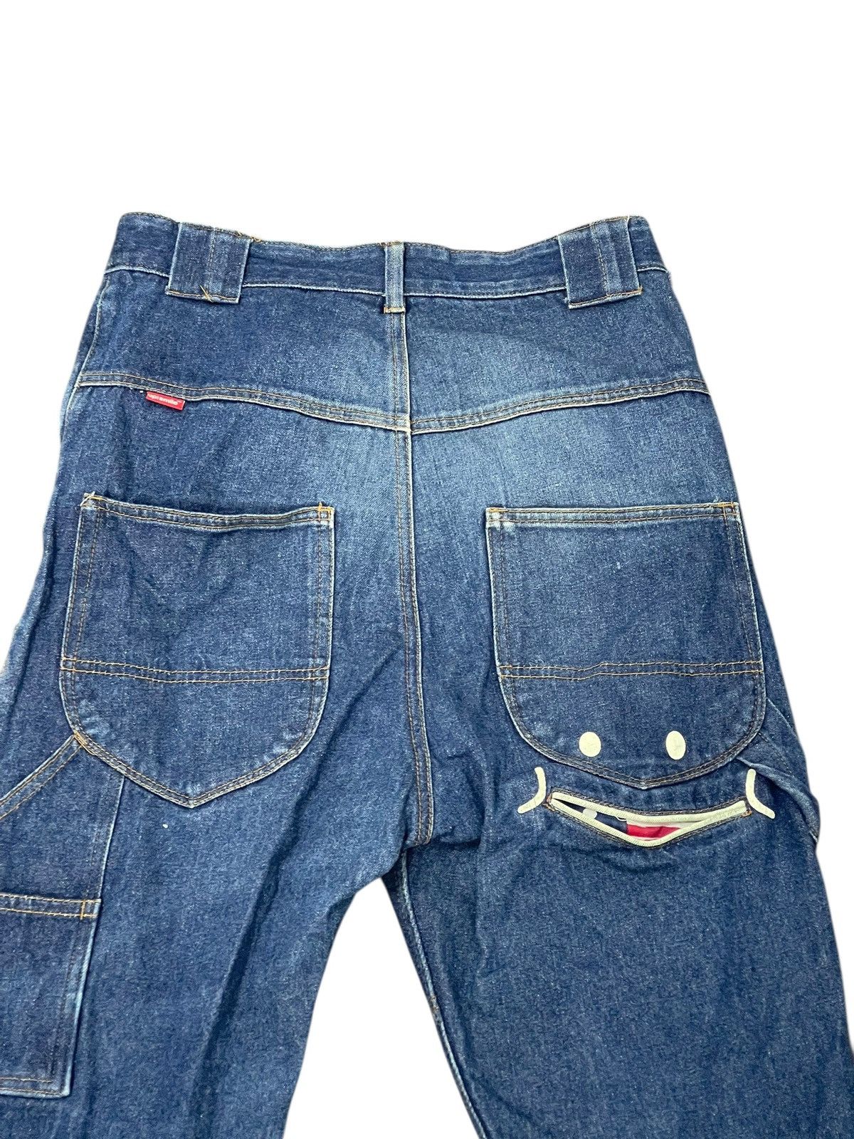 Japanese Brand Carpenter Cropped Up Smile margiela erd cdg kapital 4🟦1 Size US 31 - 6 Thumbnail