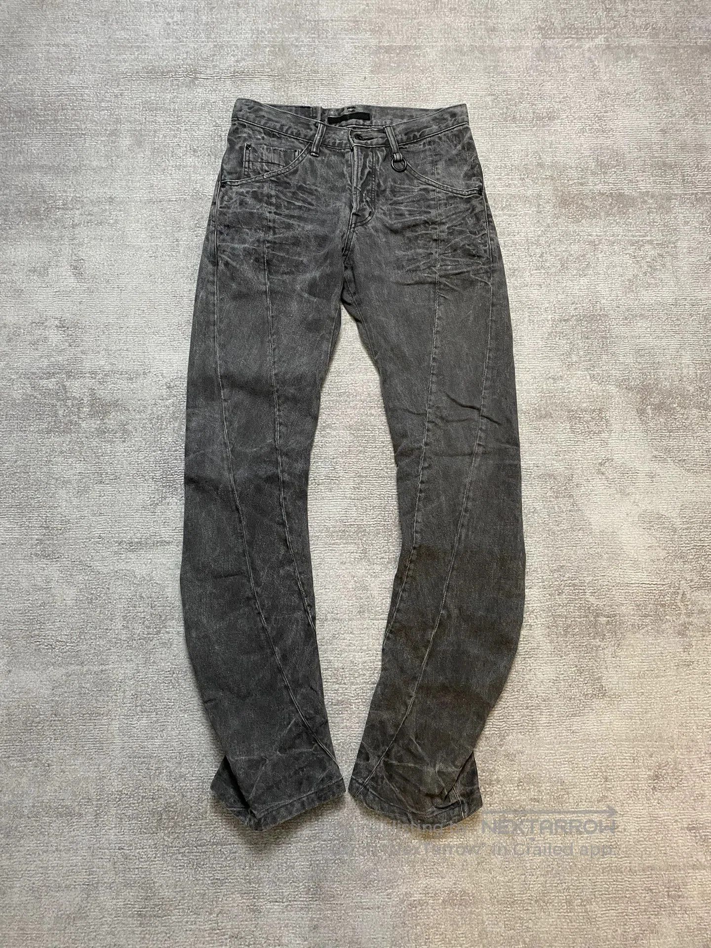 Rick Owens spiraled gray flared pants by julius 7. Size US 42 / EU 58 - 1 Thumbnail