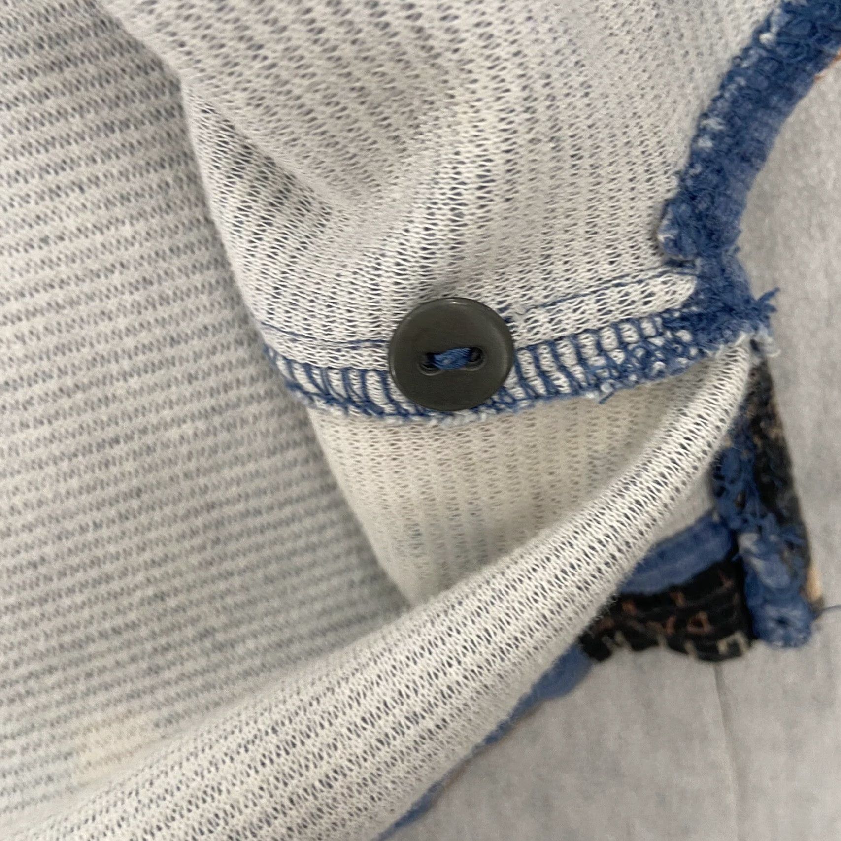 Vintage VINTAGE American Sportif Polo Shirt Adult Large Blue Allover Print Sports Football Mens L Polo Shirt Mens L Blue Vintage Sportif USA Shirt Size L / US 10 / IT 46 - 6 Thumbnail