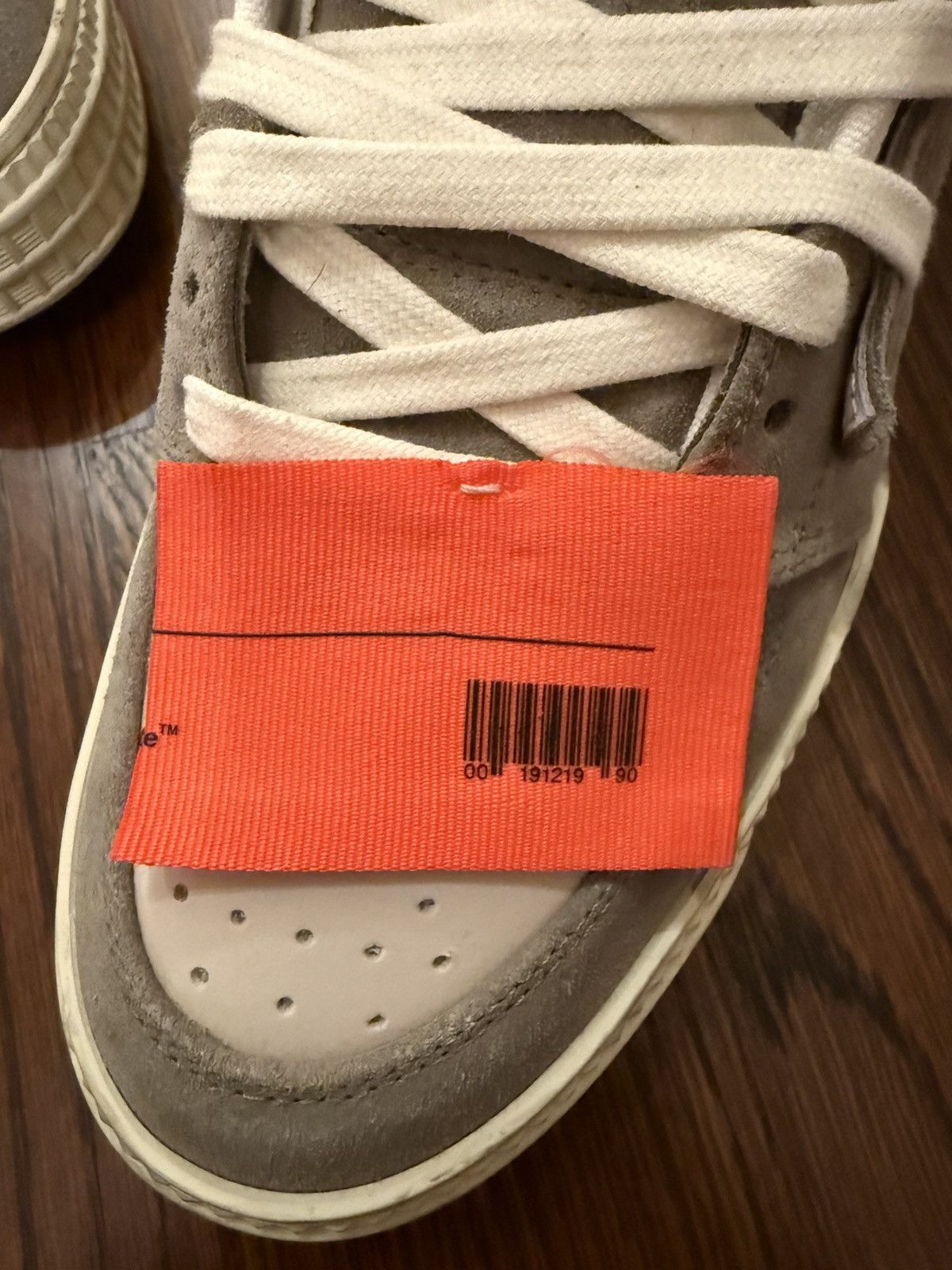 Off-White Off-White Off-Court 3.0 Grey Leather High-top Sneakers Size US 10 / IT 40 - 14 Thumbnail