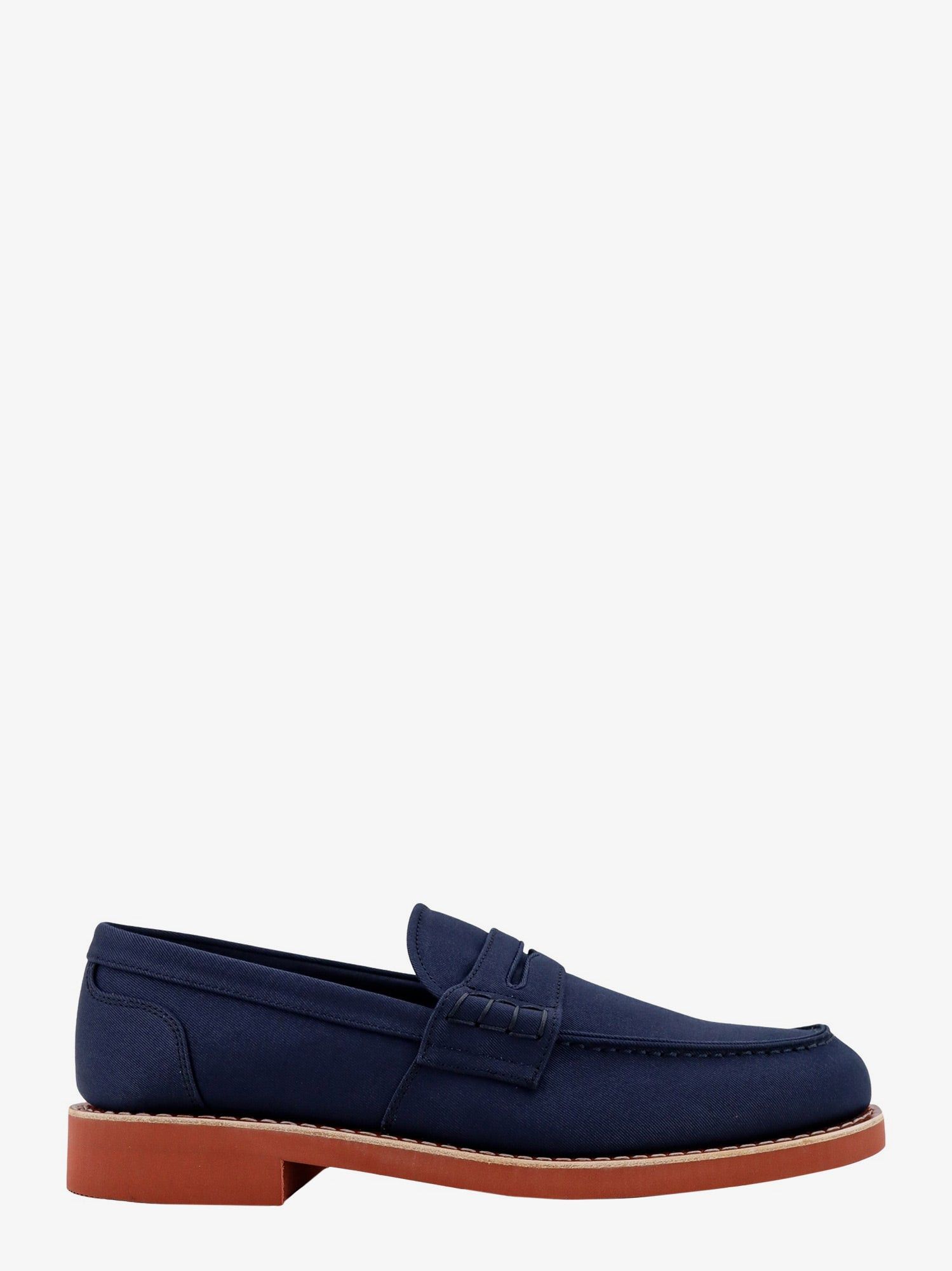 image of Churchs Pembrey Man Blue Loafers, Men's (Size 6)