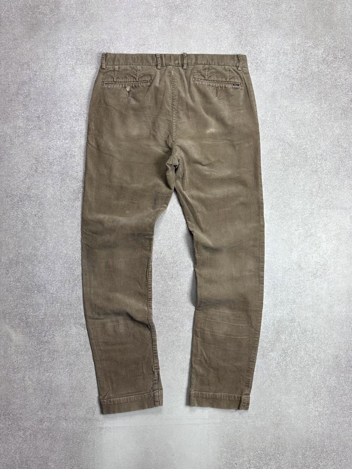 Polo Ralph Lauren Vintage Polo Ralph Lauren Corduroy Chino Pants 33x34 Size US 33 - 6 Thumbnail