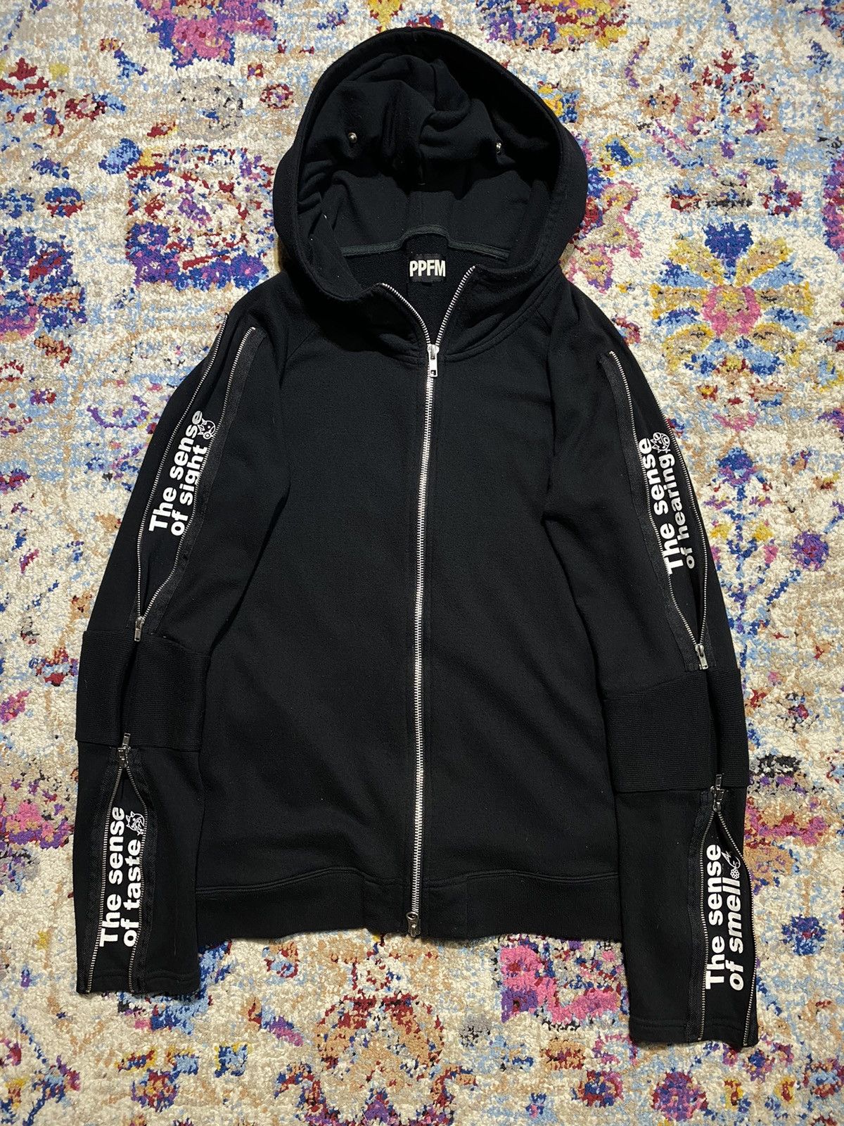 PPFM Sixth Sense Multi zipper hoodie jacket