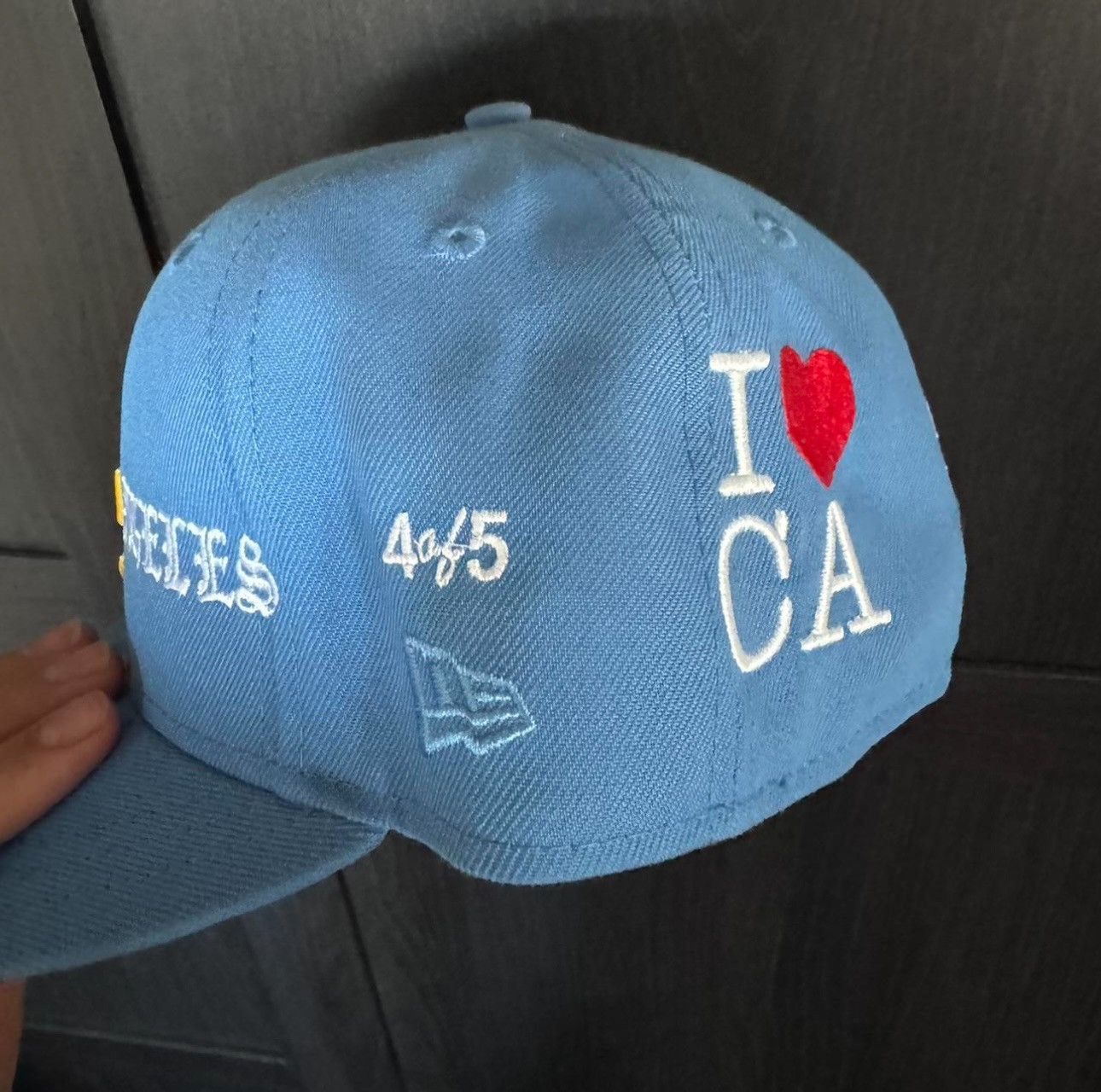 Fubu Lord Fubu Los Angeles Dodgers fitted (size 7 1/2) Size ONE SIZE - 4 Thumbnail