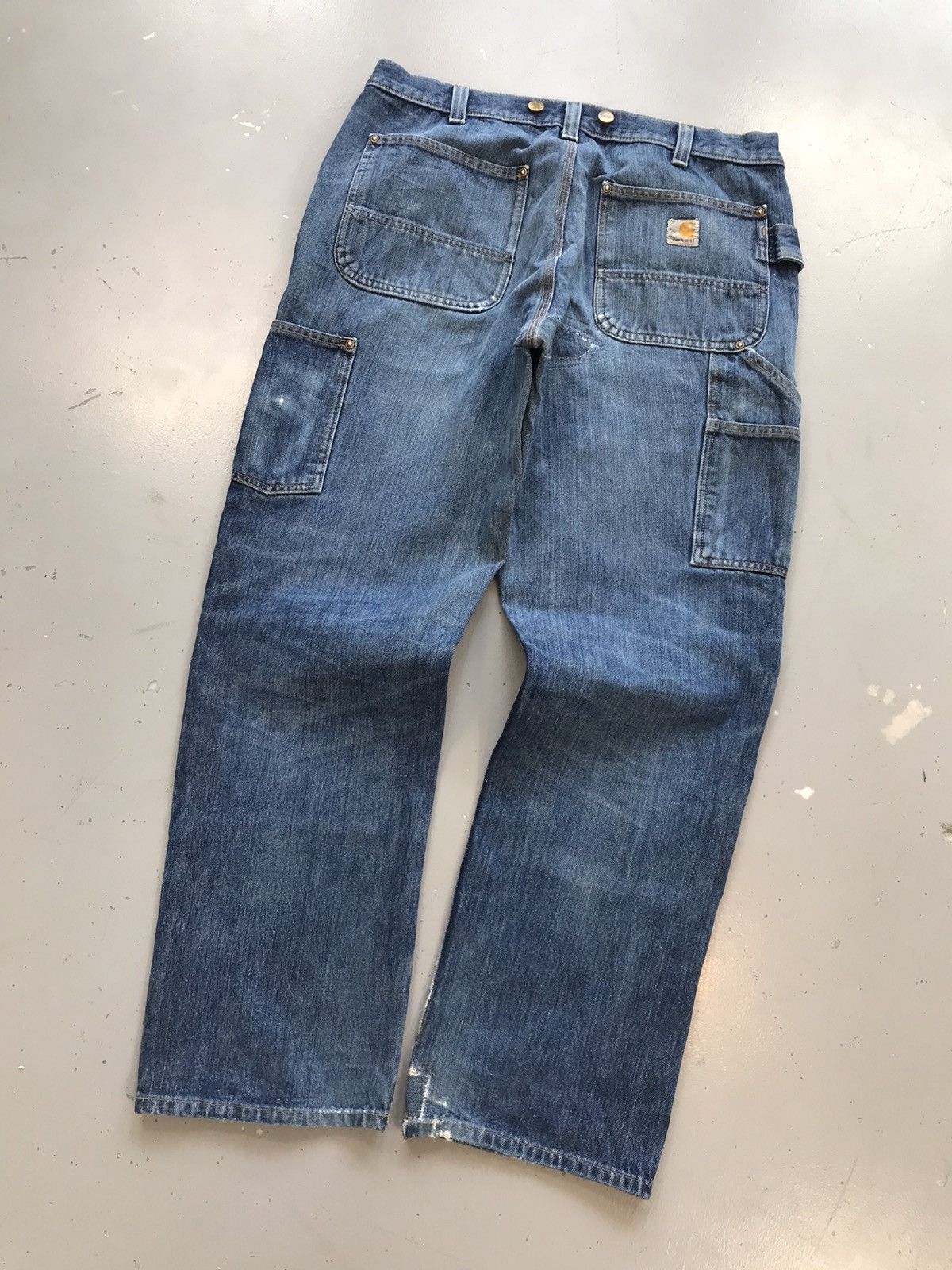 Carhartt × Vintage Vintage Carhartt double knee denim Size US 34 / EU 50 - 12 Thumbnail
