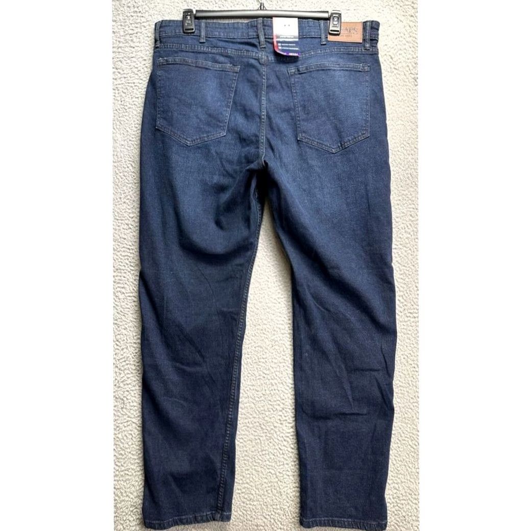Chaps Chaps Straight Fit Jeans Mens 40X34 Denim Pants Blue Pocket Stretch New with Tags Size US 40 / EU 56 - 2 Thumbnail