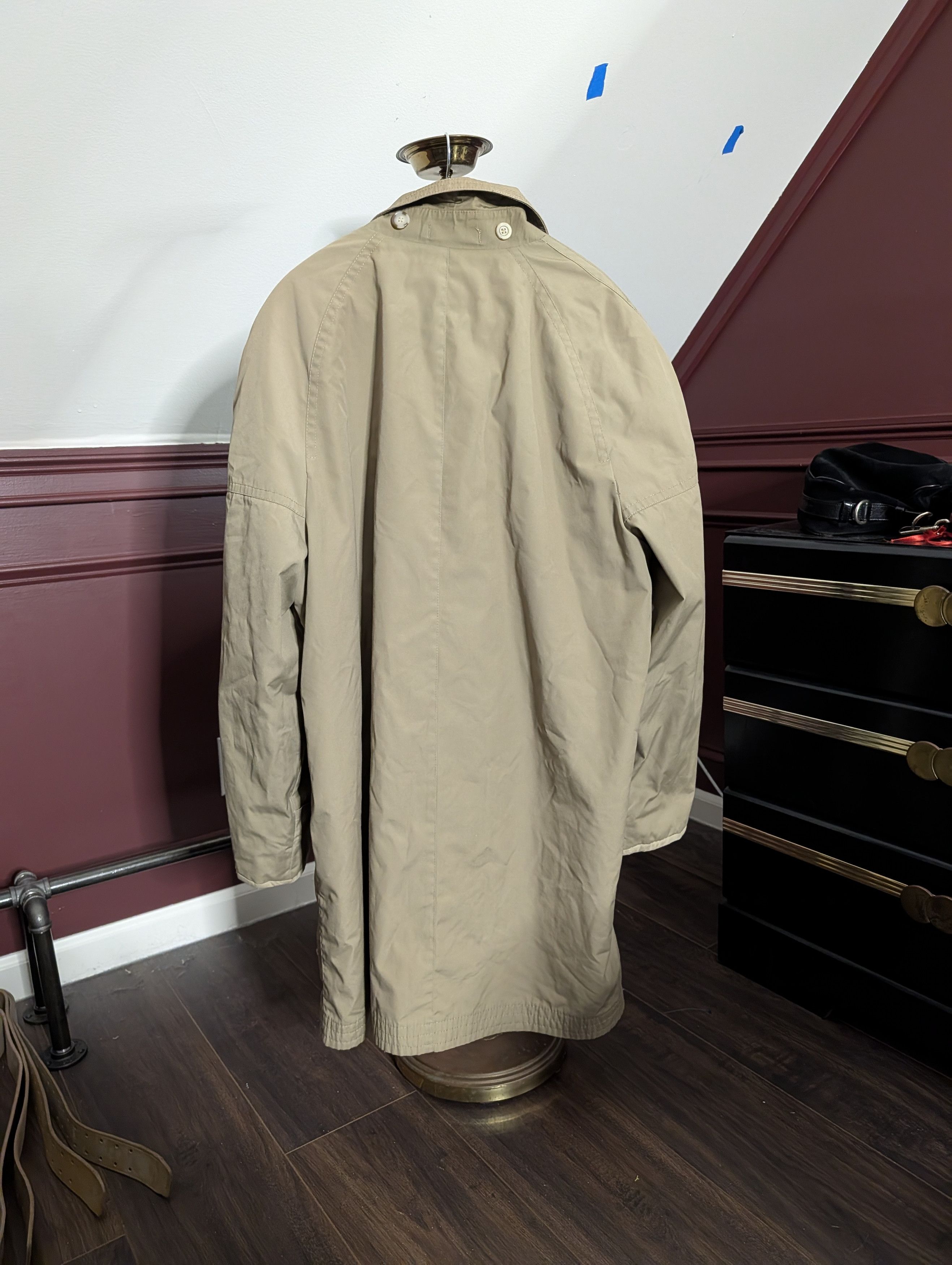 Vintage ZERO KING Shearling Fur Lined VTG MiUSA trench coat Size US XL / EU 56 / 4 - 8 Thumbnail