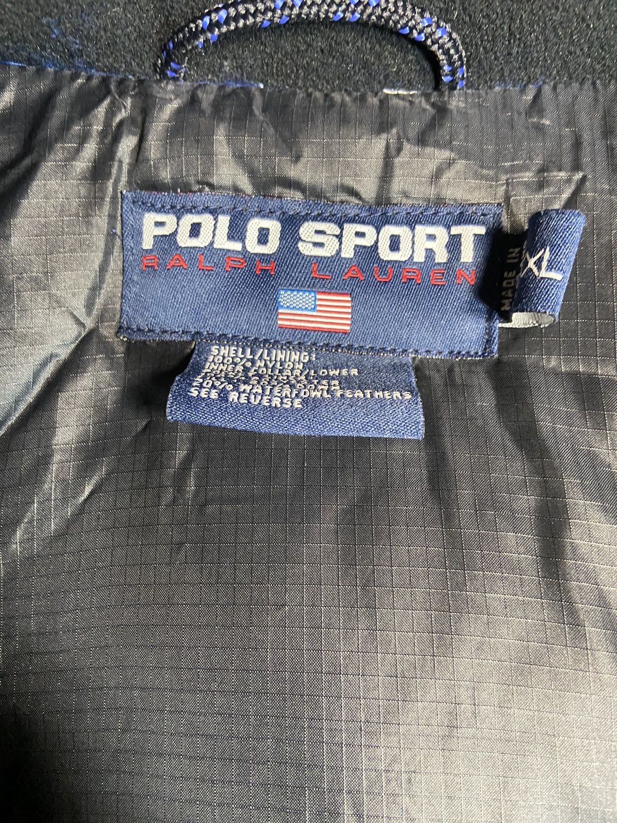 Polo Ralph Lauren Vintage 90s Polo Sport Ralph Lauren RL-67 Down Puffer Jacket Size US XXL / EU 58 / 5 - 8 Thumbnail