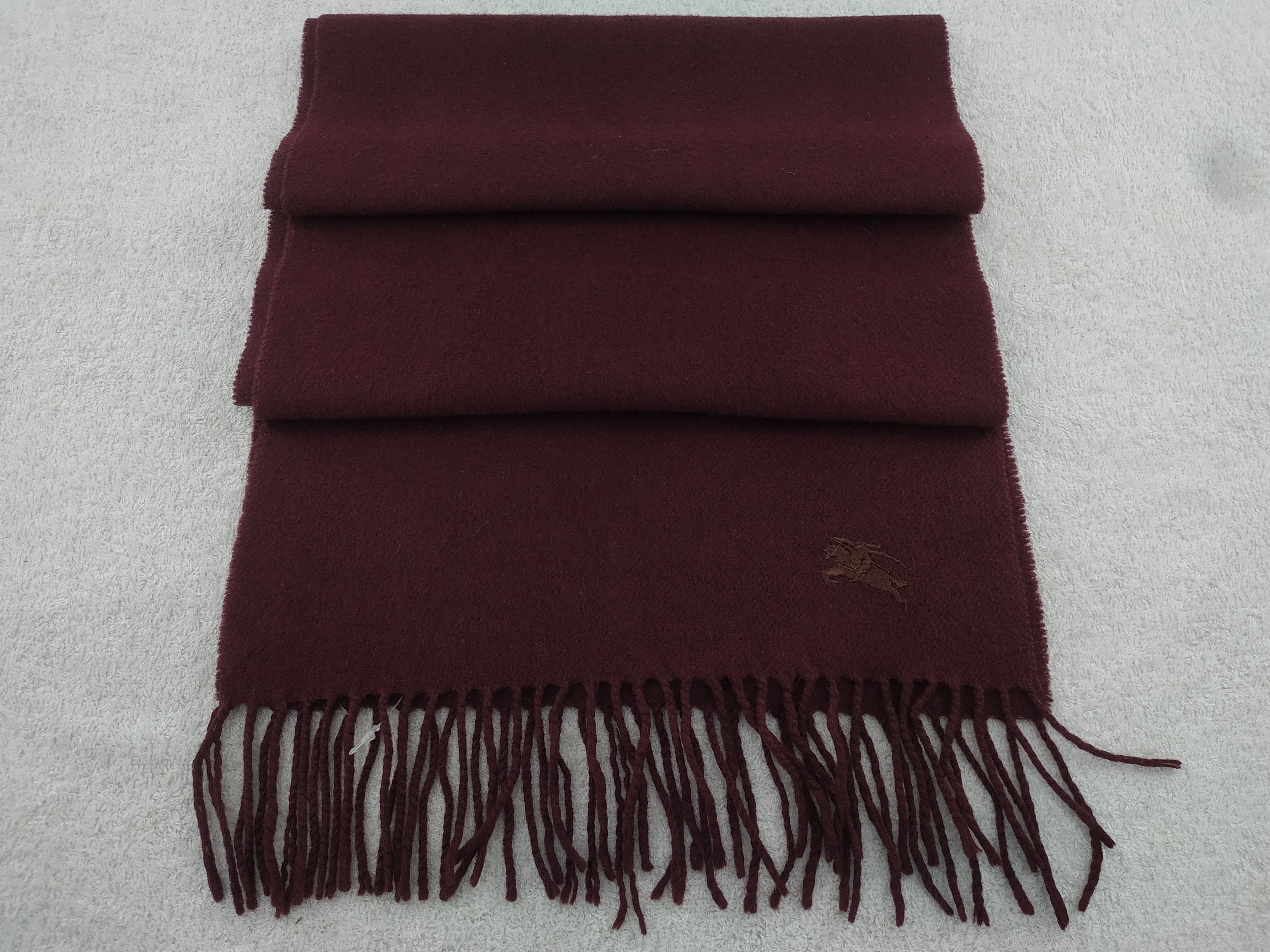 Burberry × Vintage Burberry Scarf / Muffler / Neckwear - WW468 Size ONE SIZE - 6 Thumbnail