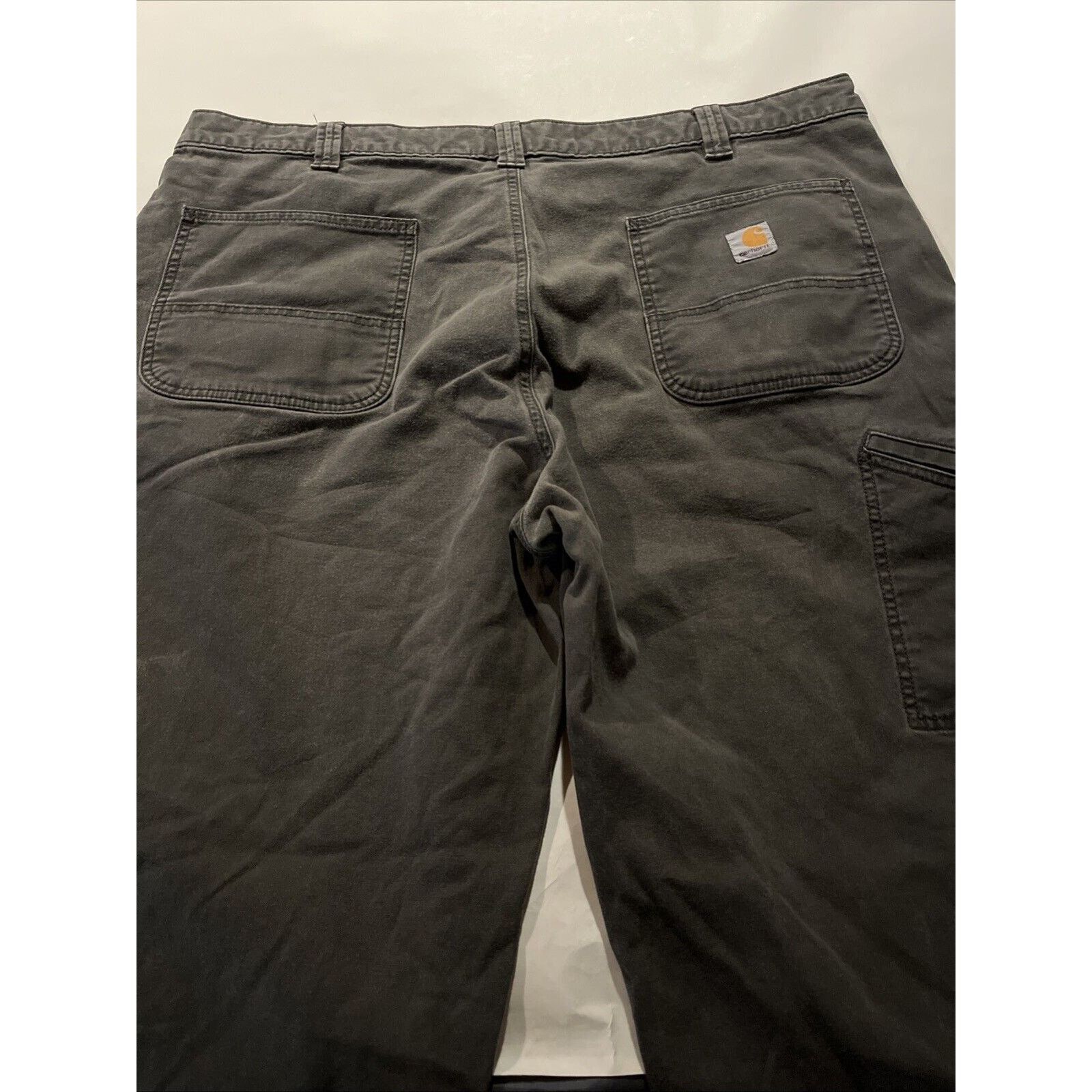 Carhartt Carhartt Men’s 42x31 Canvas Carpenter Workwear Gray Work Size US 42 / EU 58 - 11 Thumbnail