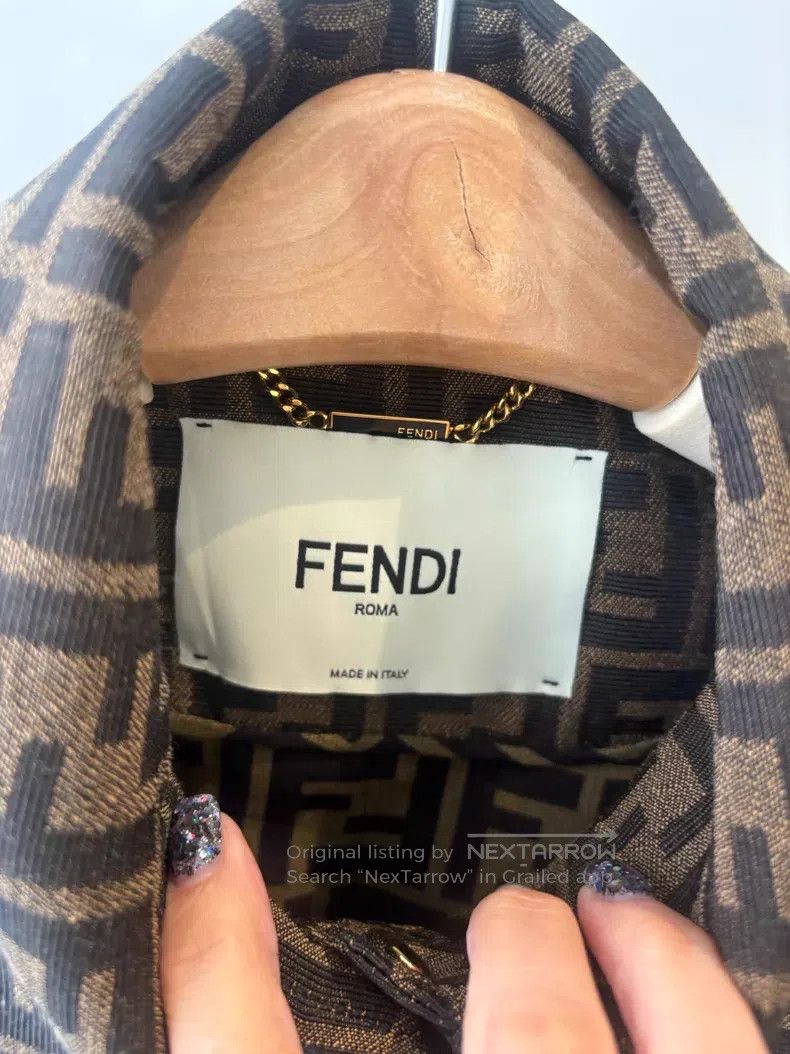 Fendi Fendi Monogrammed Logo Jacket Size XS / US 0-2 / IT 36-38 - 3 Thumbnail