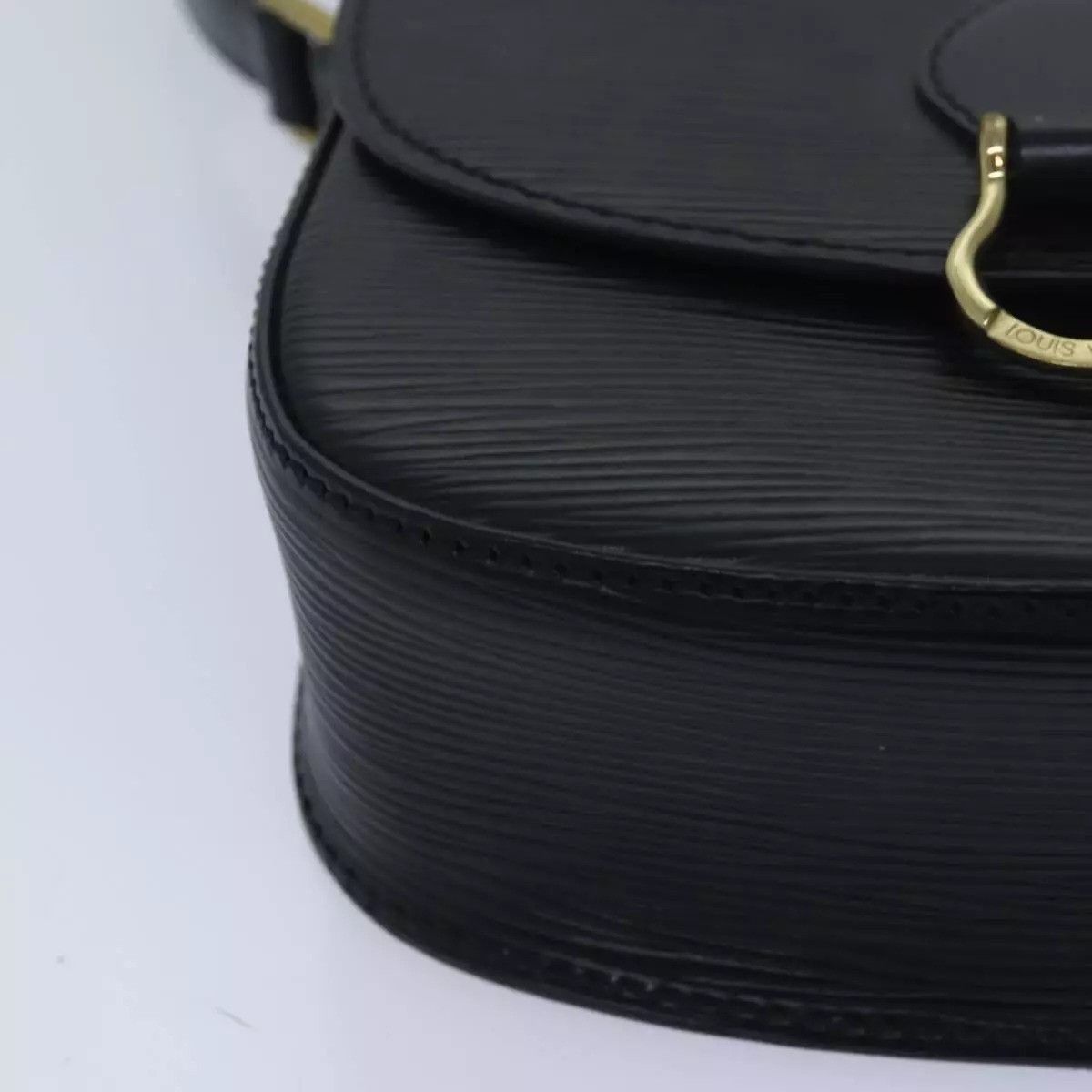Louis Vuitton LOUIS VUITTON Epi Mini Monogram Saint Cloud Bag Black Size ONE SIZE - 9 Thumbnail