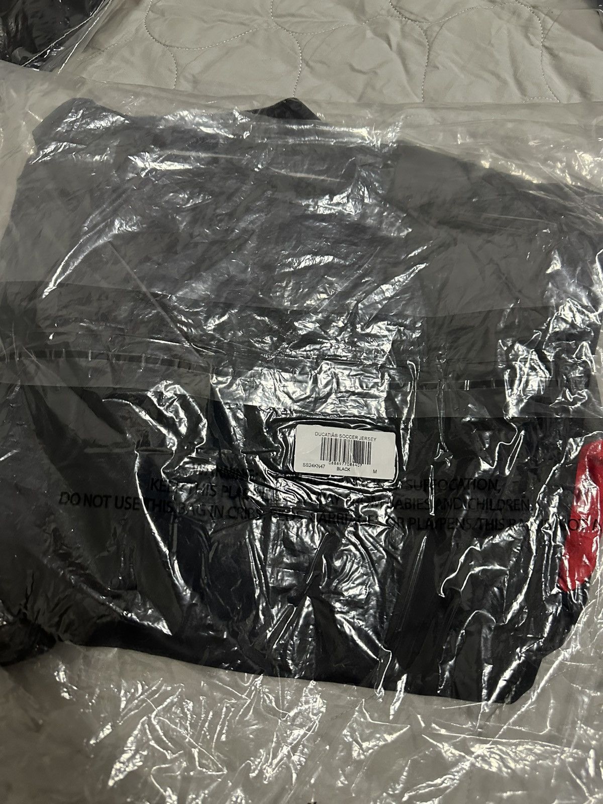 Ducati × Supreme Supreme Ducati Soccer Jersey Black Size US M / EU 48-50 / 2 - 5 Thumbnail