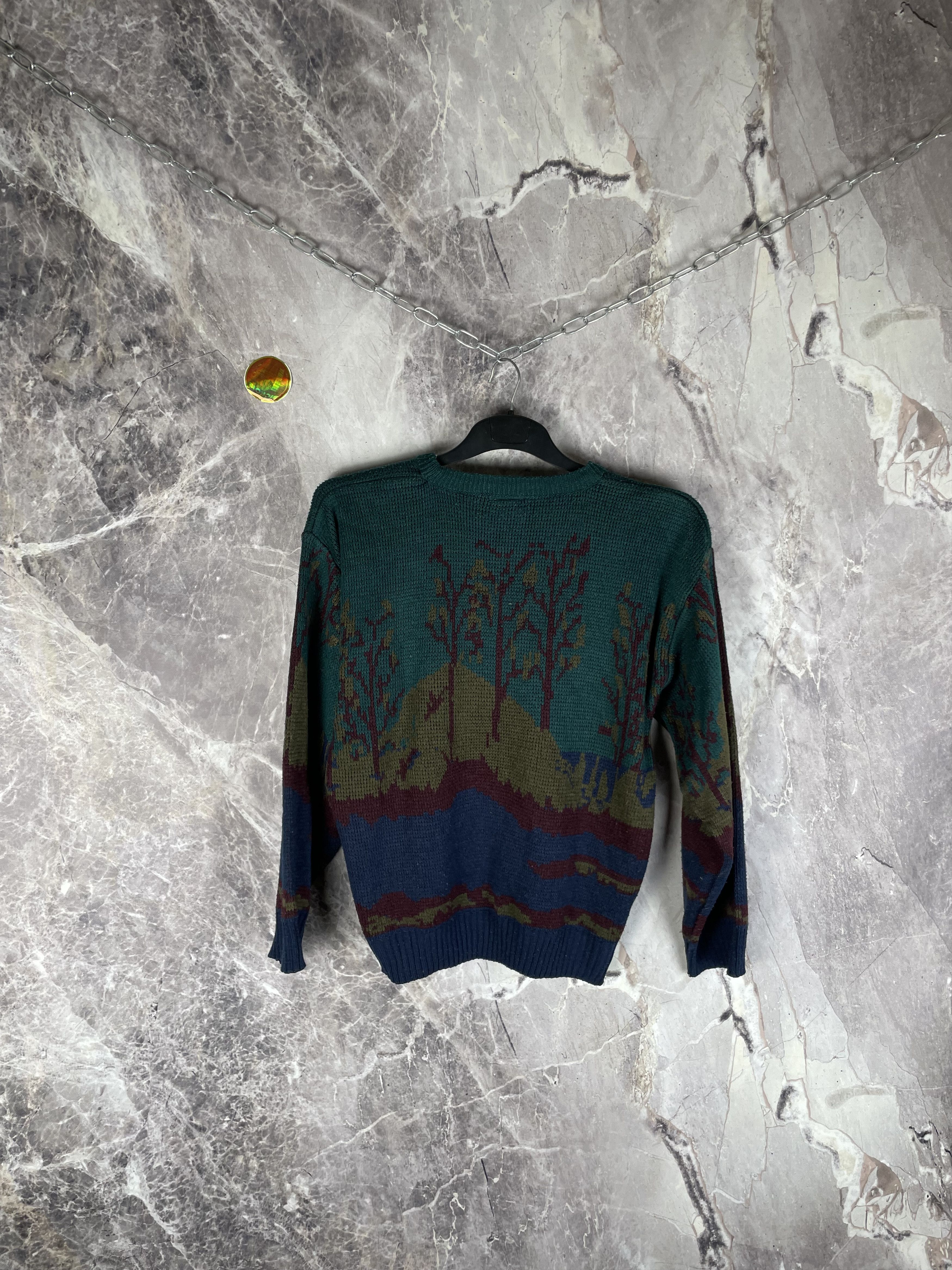Vintage Vintage Fishing Knitted Sweater 90’s Outdoors Size US S / EU 44-46 / 1 - 5 Thumbnail