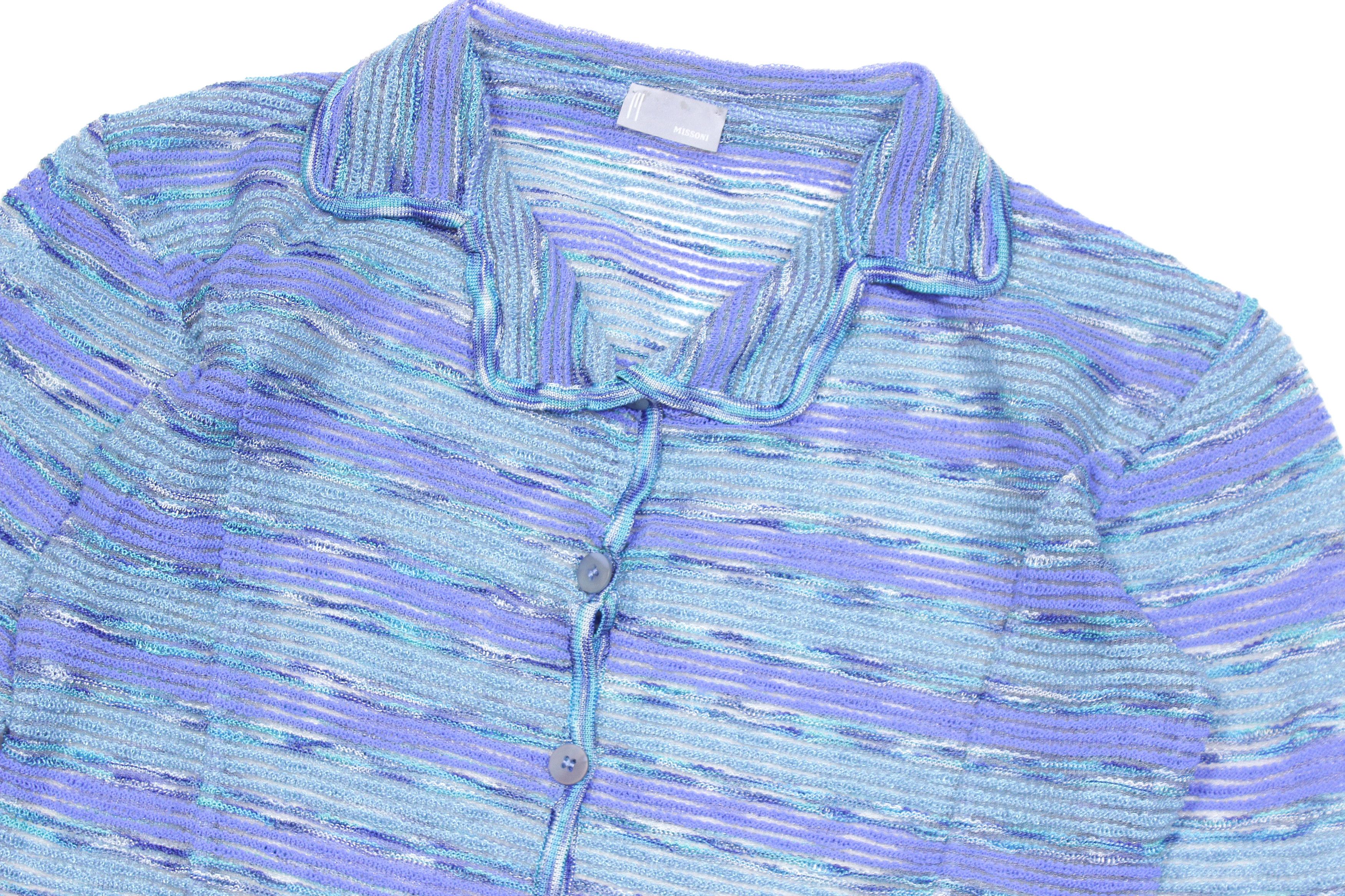 Missoni 00S Mesh Knit Vintage Size L / US 10 / IT 46 - 3 Thumbnail