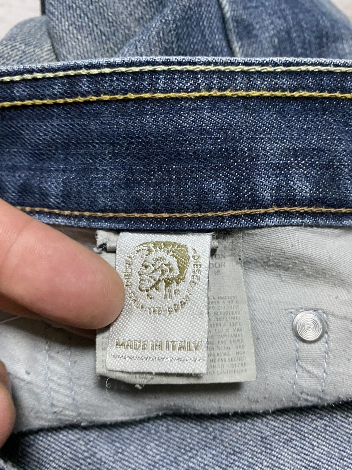 Diesel Diesel flared jeans vintage distressed pants eb0 Size US 34 / EU 50 - 7 Thumbnail