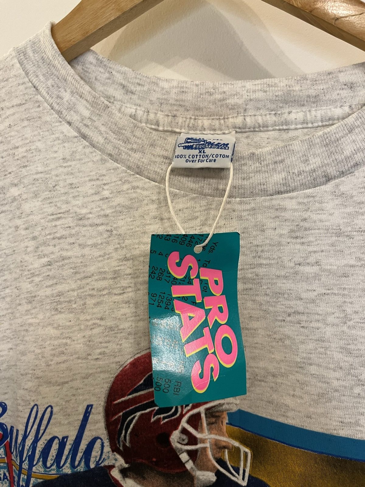 NFL × Vintage Vintage 90’s Salem NFL Mens Buffalo Bills Jim Kelly Size US XL / EU 56 / 4 - 4 Thumbnail