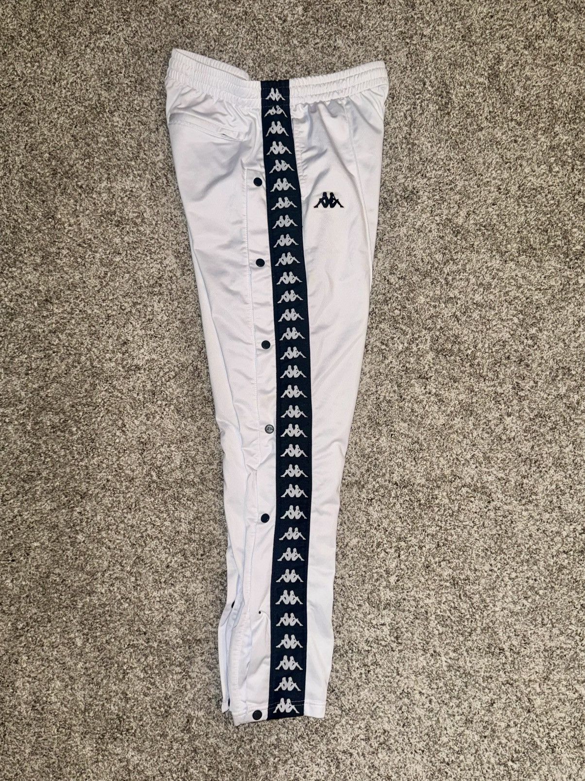 Kappa White Kappa Track Pants Size US 30 / EU 46 - 5 Thumbnail