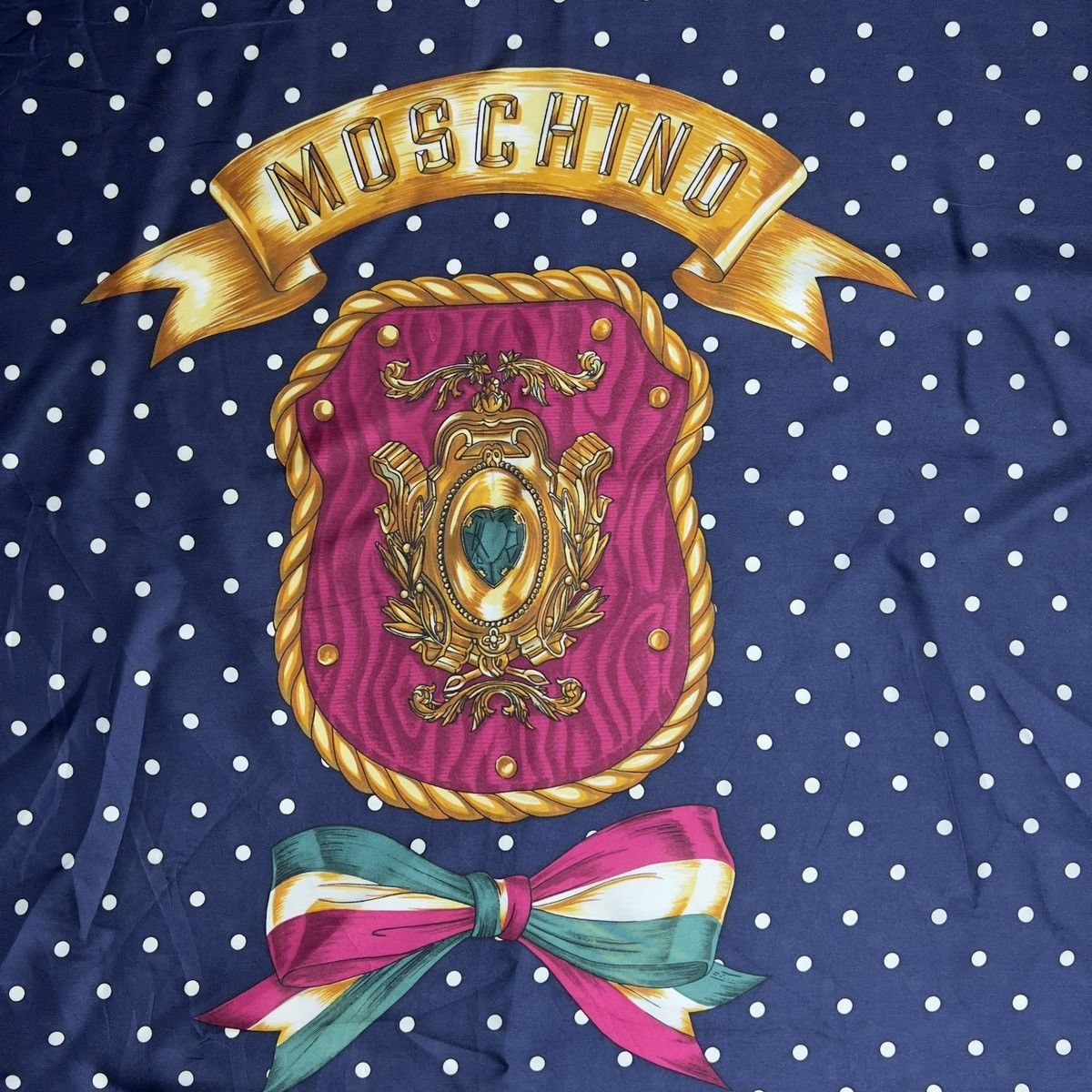 SILK SCARFT MOSCHINO