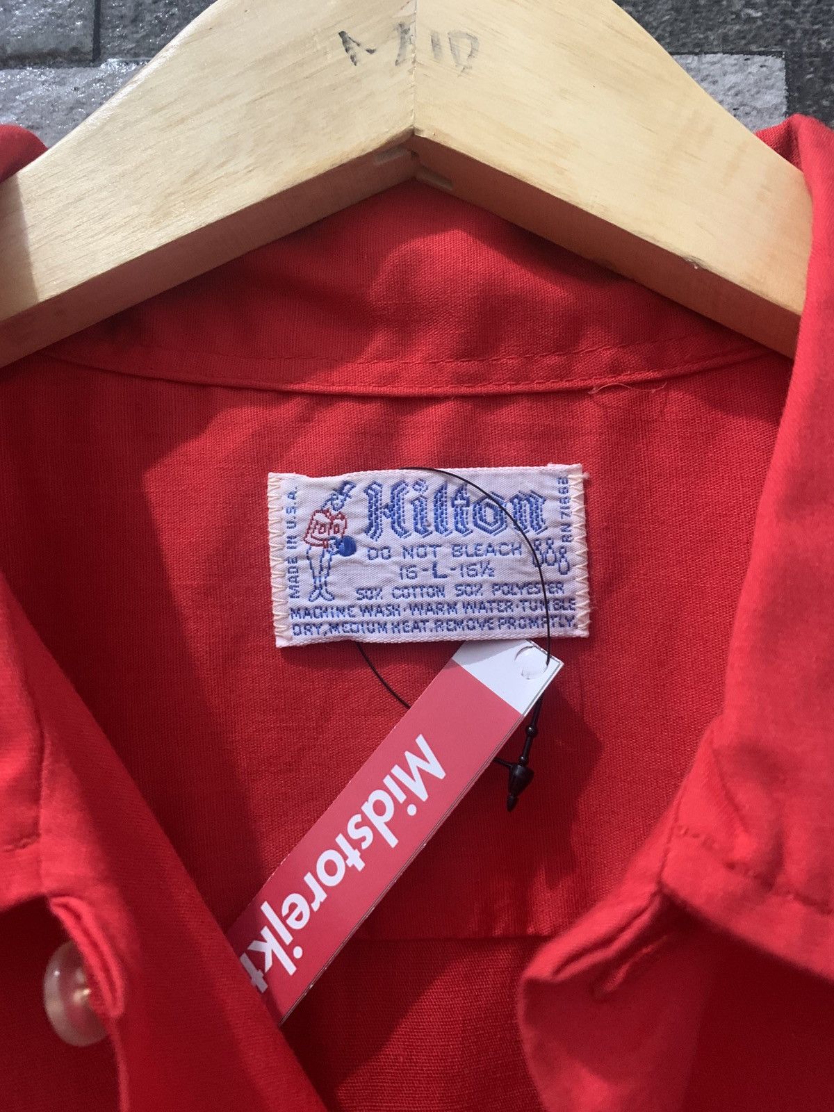 Other Vintage 70's HILTON BOWLING SHIRT Size US L / EU 52-54 / 3 - 7 Thumbnail