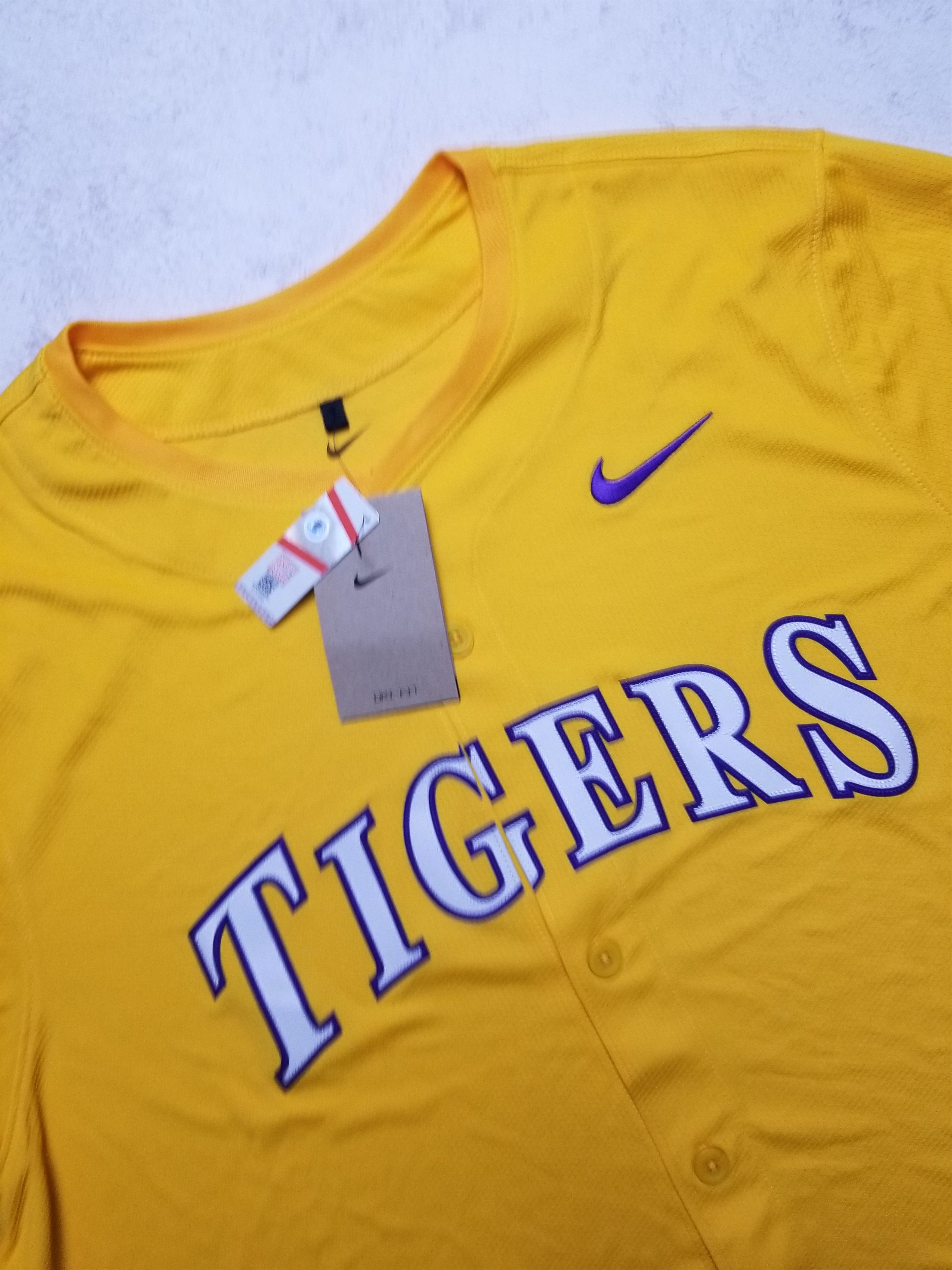Nike Nike LSU Tigers College Limited Basketball Button Up Jersey Size US XXL / EU 58 / 5 - 4 Thumbnail