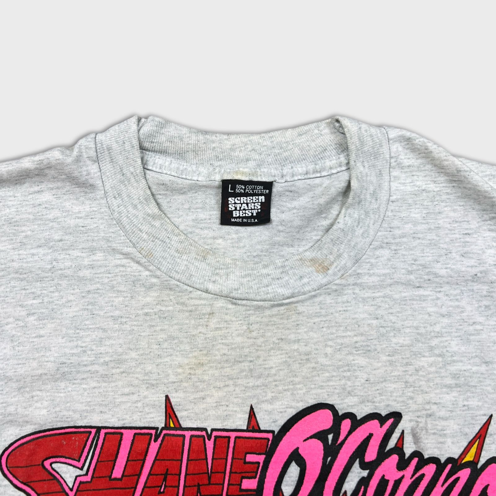 NASCAR × Vintage Vintage 90s Shane O'Conner NASCAR Large Retro USA Racing Tee Size US L / EU 52-54 / 3 - 2 Thumbnail