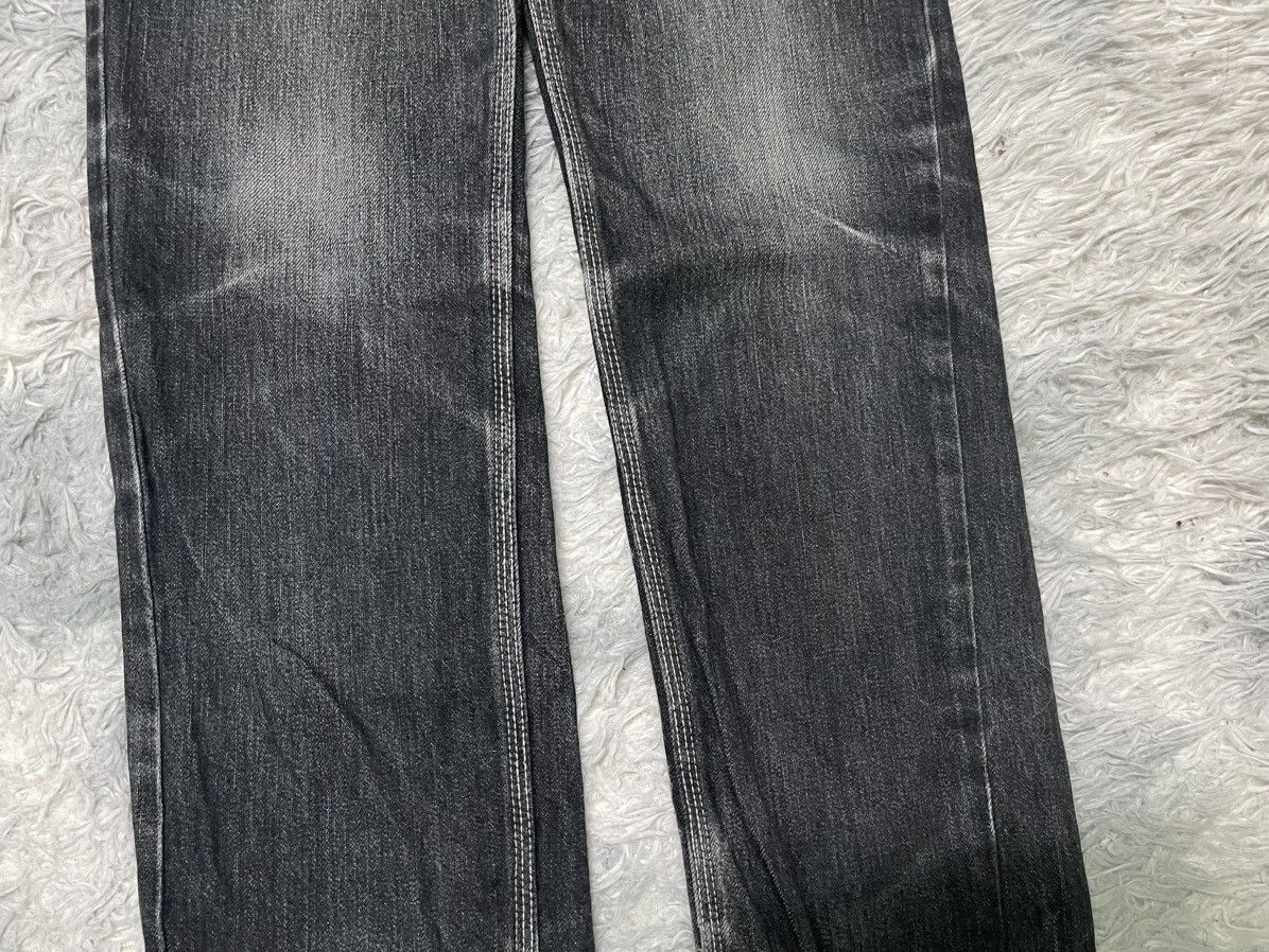Fad Three RARE VINTAGE FAD 3 COLLABORATION JAPANESE BLACK JEANS Size US 29 - 5 Thumbnail