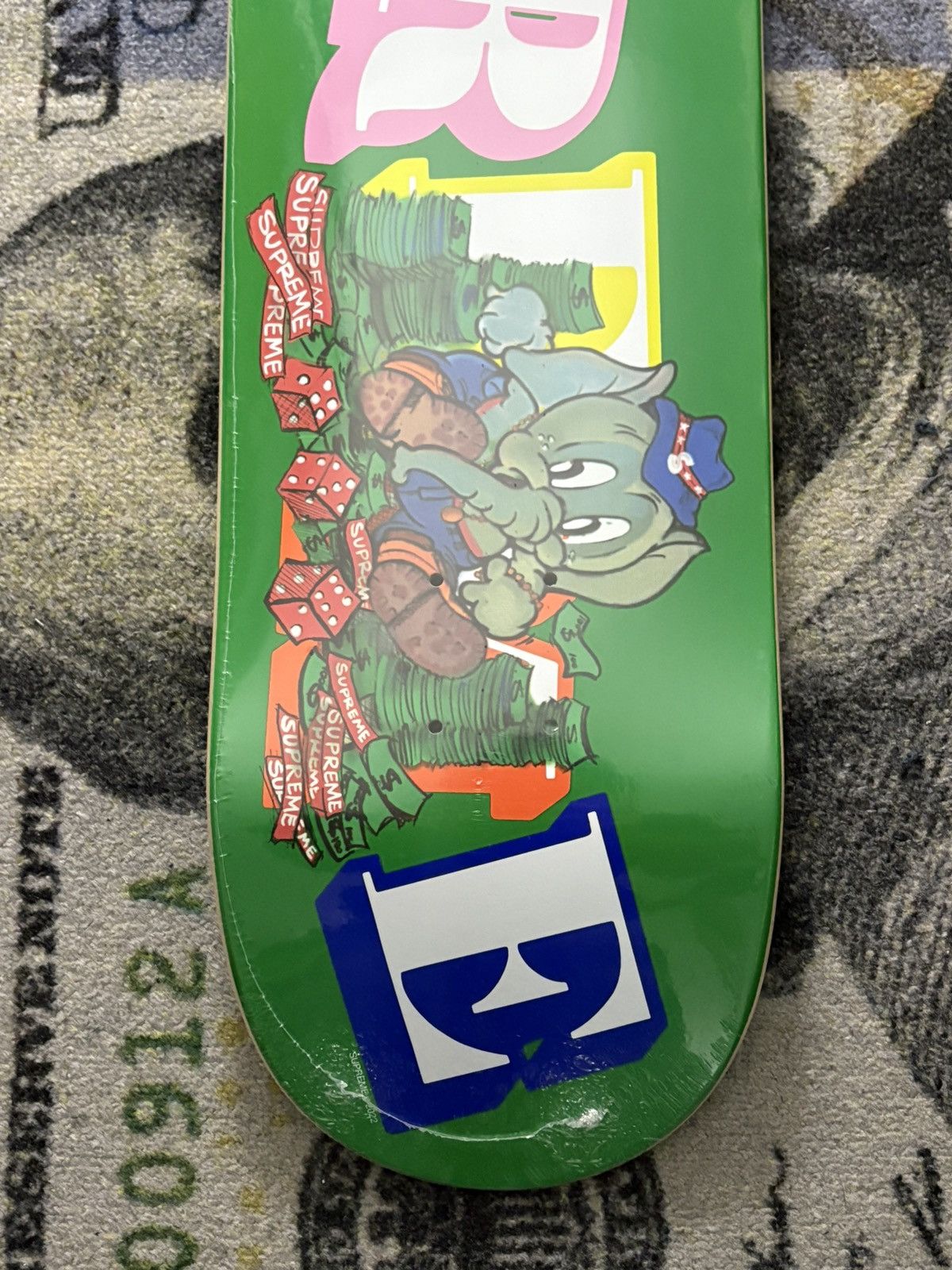 Supreme Supreme Elephant Skateboard Deck Green Size ONE SIZE - 2 Thumbnail