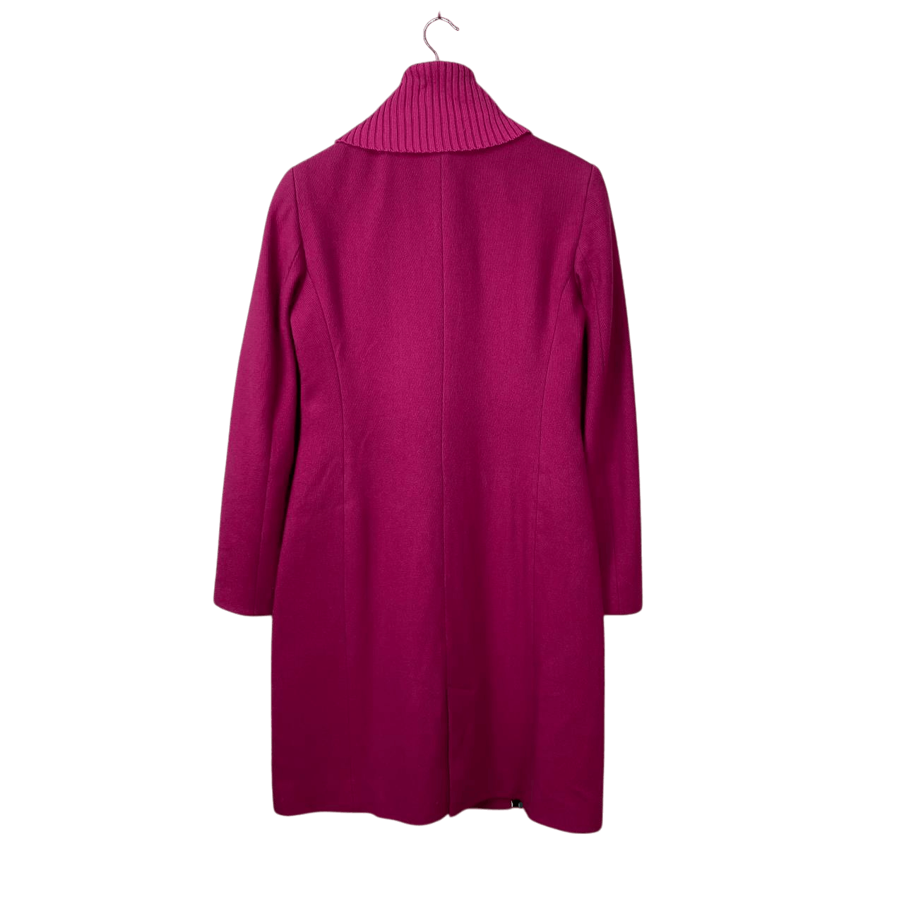 Dolce & Gabbana VINTAGE DOLCE&GABBANA ARCHIVE FUCHSIA BOILED WOOL SWING COAT Size S / US 4 / IT 40 - 5 Thumbnail