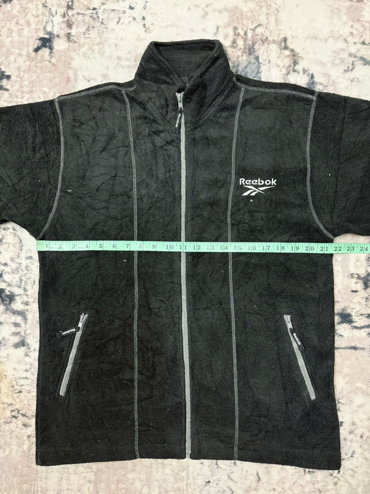 Reebok Reebok Backhit Embroidery Logo Zip Up Sweater Jacket Size US M / EU 48-50 / 2 - 11 Thumbnail