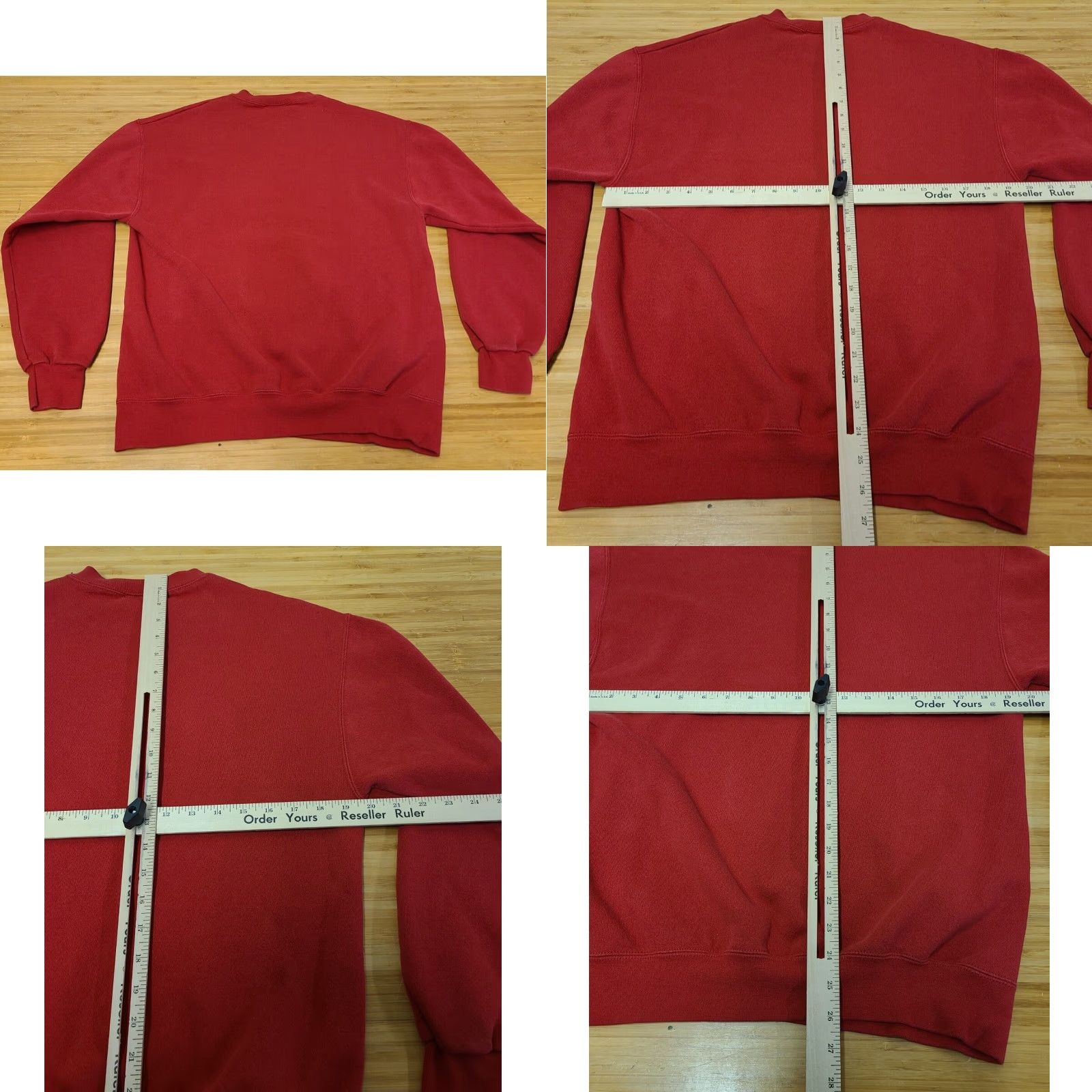Disney VINTAGE Disney Sweatshirt Men Mickey and Friends Crew Neck Long Sleeve Red 90s USA Graphic Print Size M Size US M / EU 48-50 / 2 - 8 Thumbnail