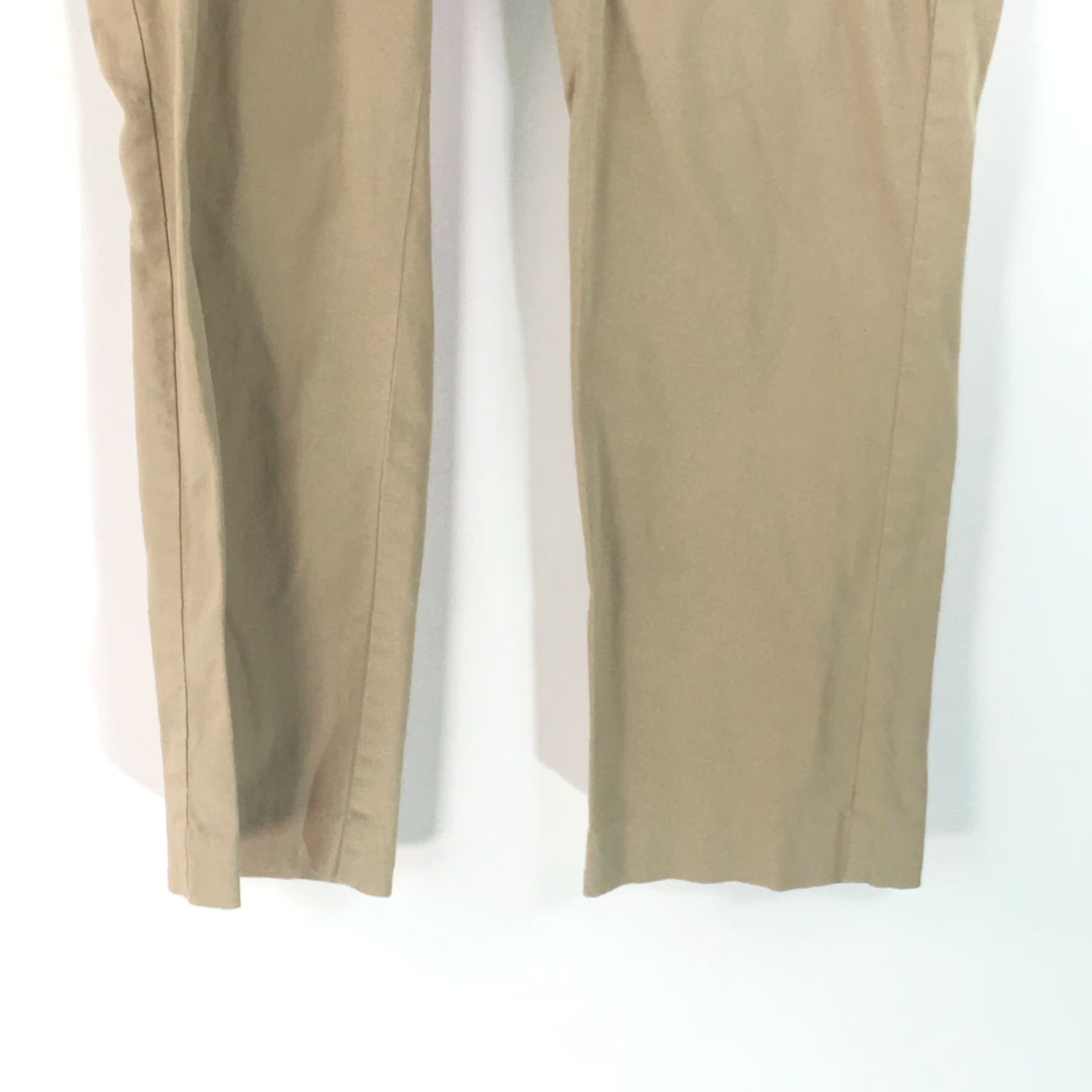 Mossimo Mossimo Womens Dress Pants Brown Flat Front Straight Leg Size 6 Stretch Casual Business Pant Size 6 Size 28" / US 6 / IT 42 - 7 Thumbnail