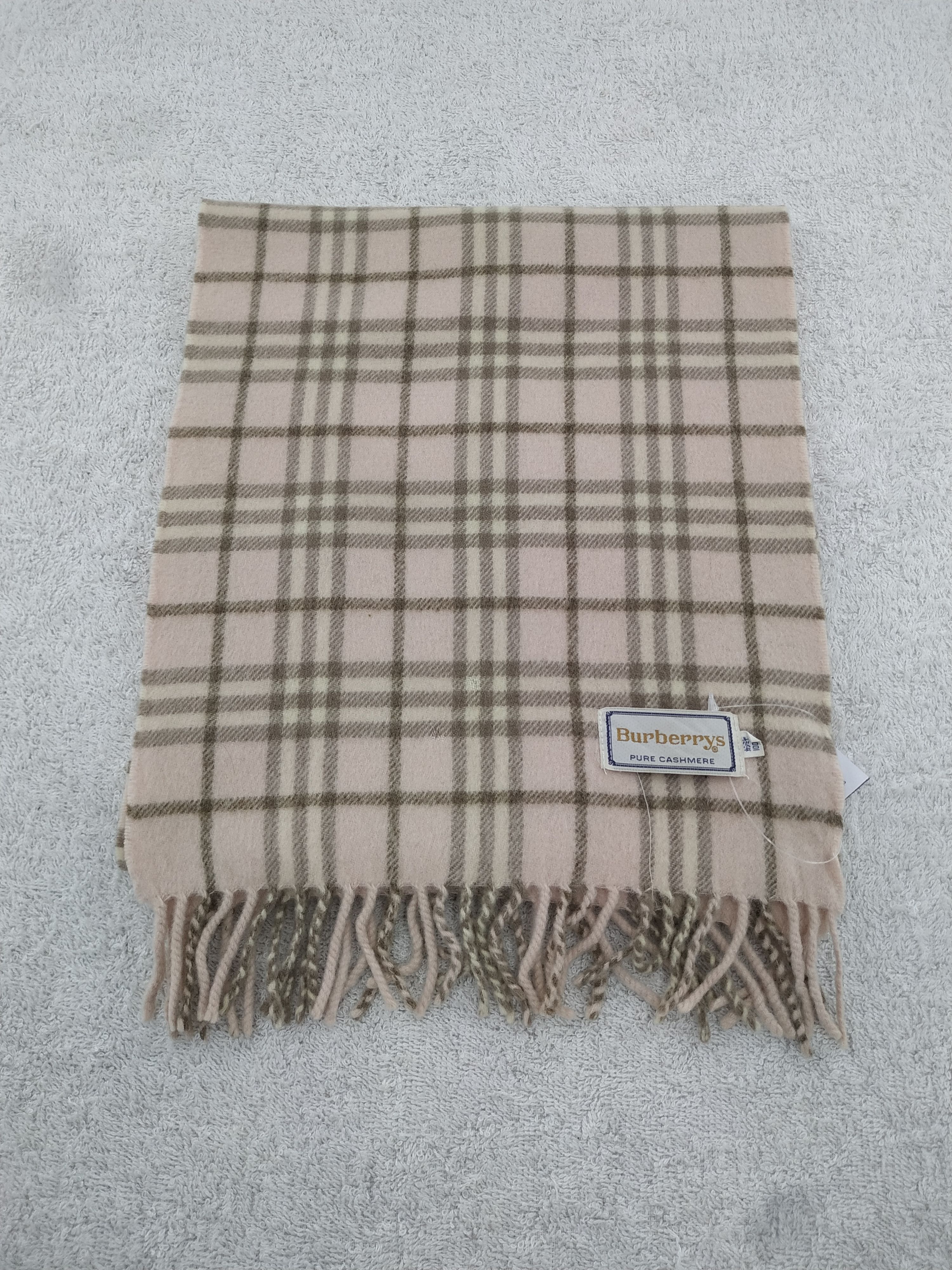 Burberry Vintage Burberry Scarf/Muffler/Neckwear MF589 Size ONE SIZE - 2 Thumbnail