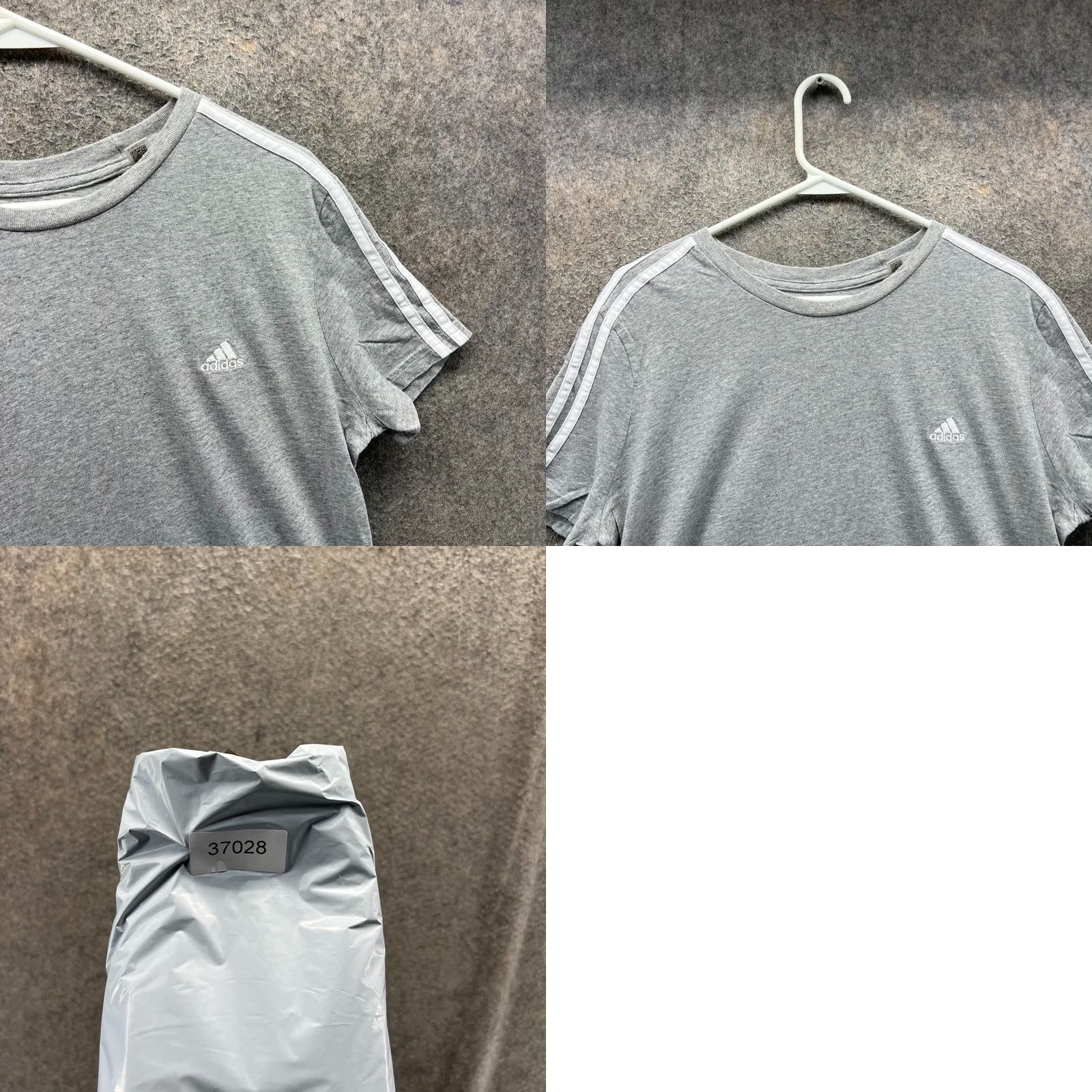 Adidas Adidas Shirt Womens XL Gray 3-Stripes Soccer Tee T-Shirt Crew Neck Activewear Vintage N/A Womens Size XL / US 12-14 / IT 48-50 - 8 Thumbnail