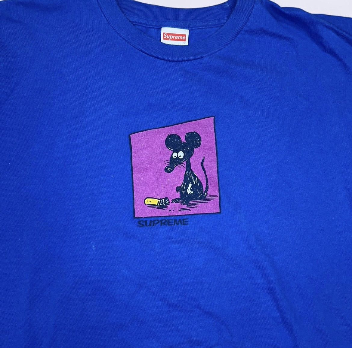 Supreme Supreme Mouse Tee Size US M / EU 48-50 / 2 - 2 Thumbnail