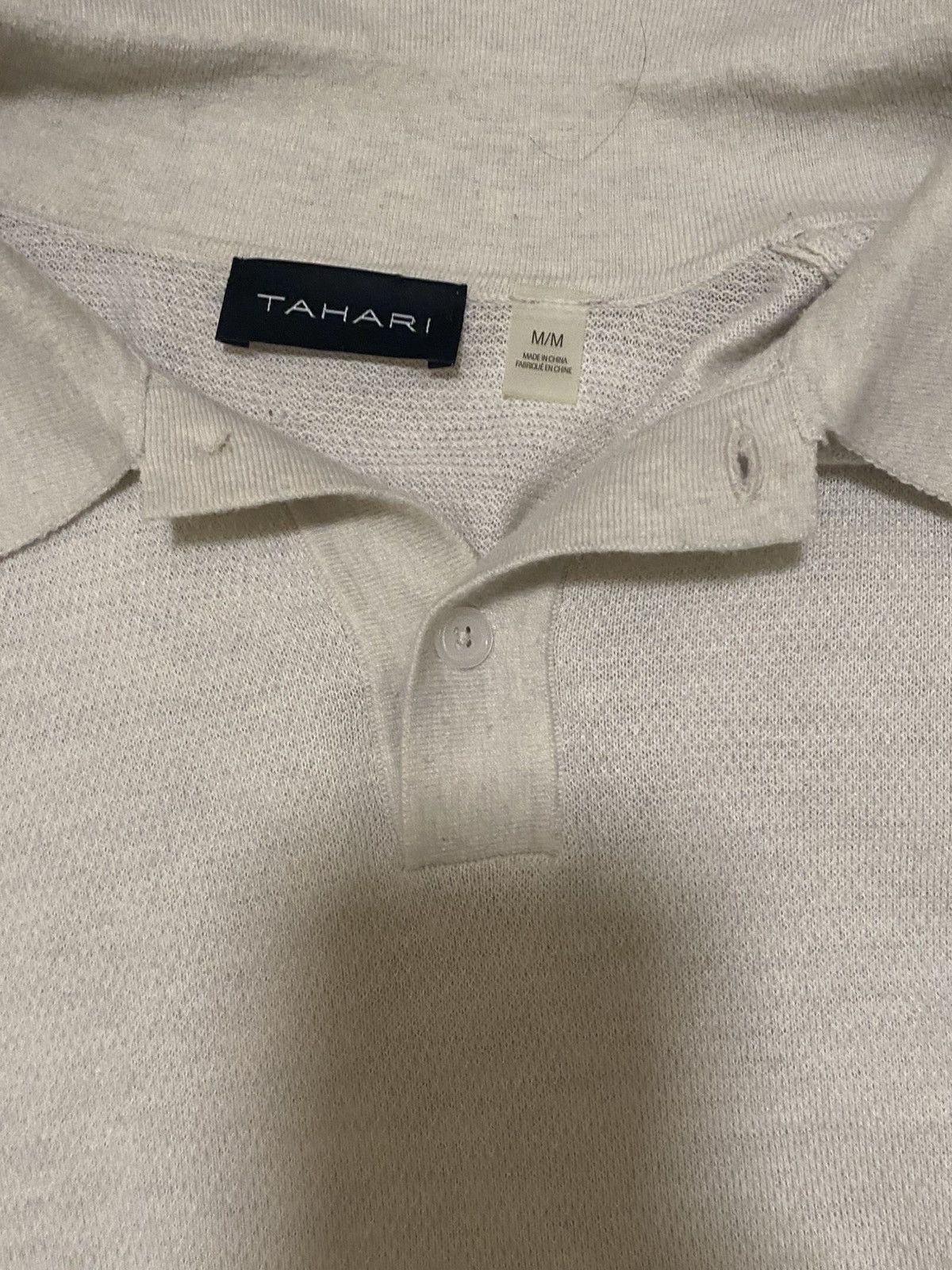 Elie Tahari Long sleeve polo Size US M / EU 48-50 / 2 - 2 Thumbnail