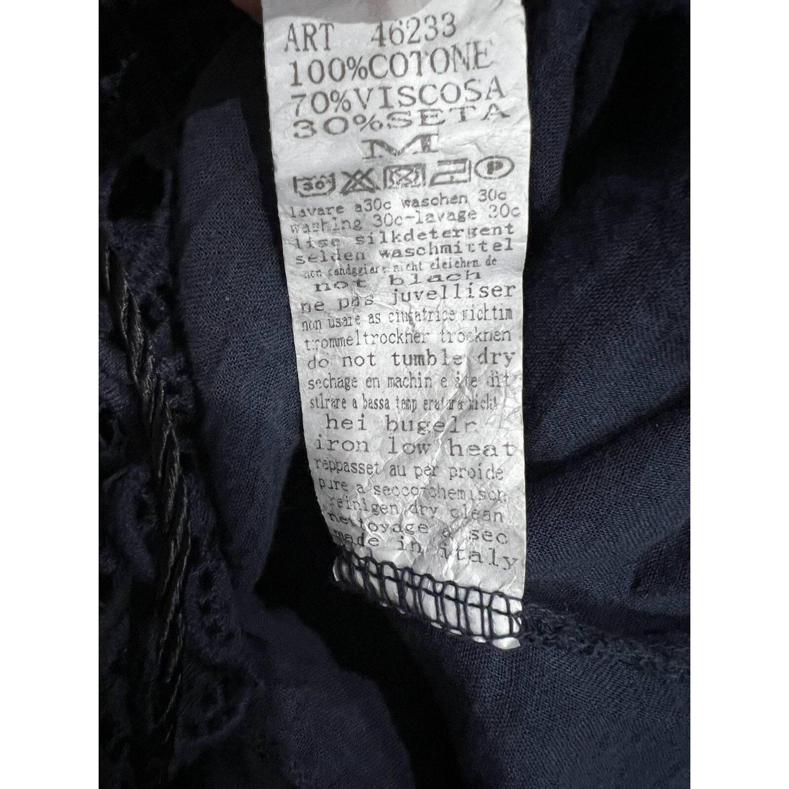 & Other Stories Tempo Paris Embroidered M Front Blouse Dolman Boho A003255 Size M / US 6-8 / IT 42-44 - 11 Thumbnail