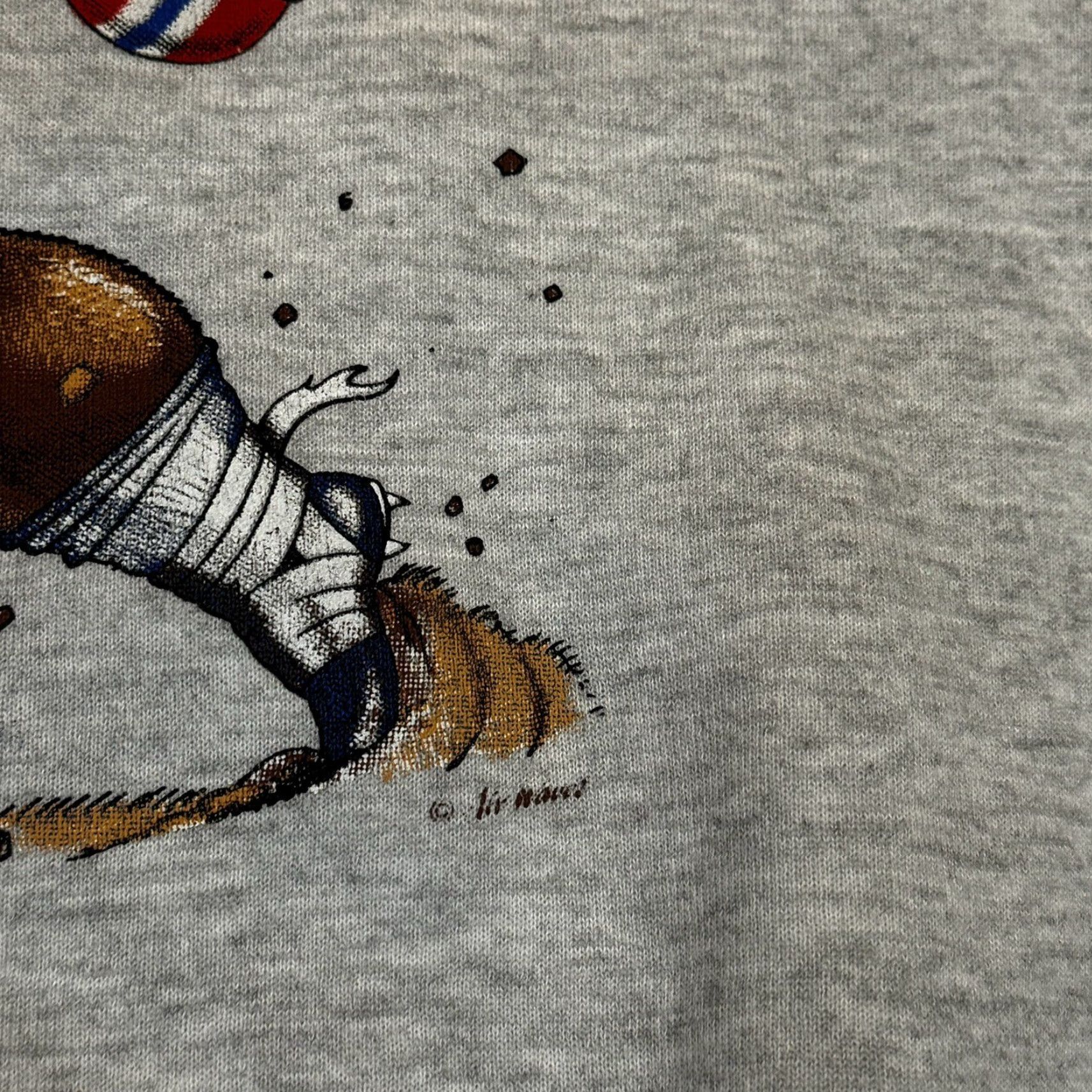 Lee VINTAGE Lee Football Sweatshirt NFL Superbowl Cotton Blend USA Dog Sz Large Size US L / EU 52-54 / 3 - 7 Thumbnail