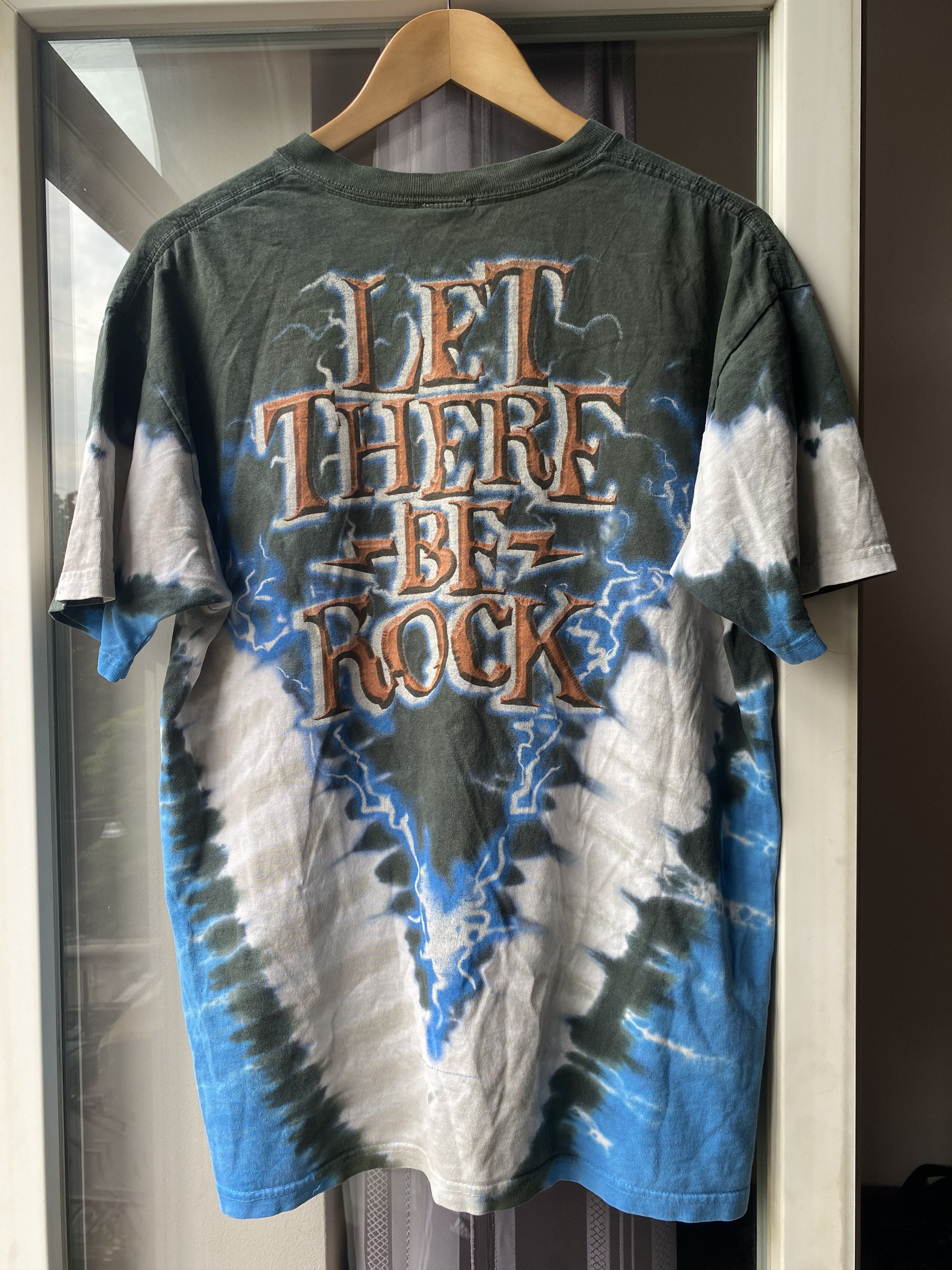 Band Tees AC/DC T-Shirt Liquid Blue Let There Be Rock 2004 Official Size US L / EU 52-54 / 3 - 2 Thumbnail