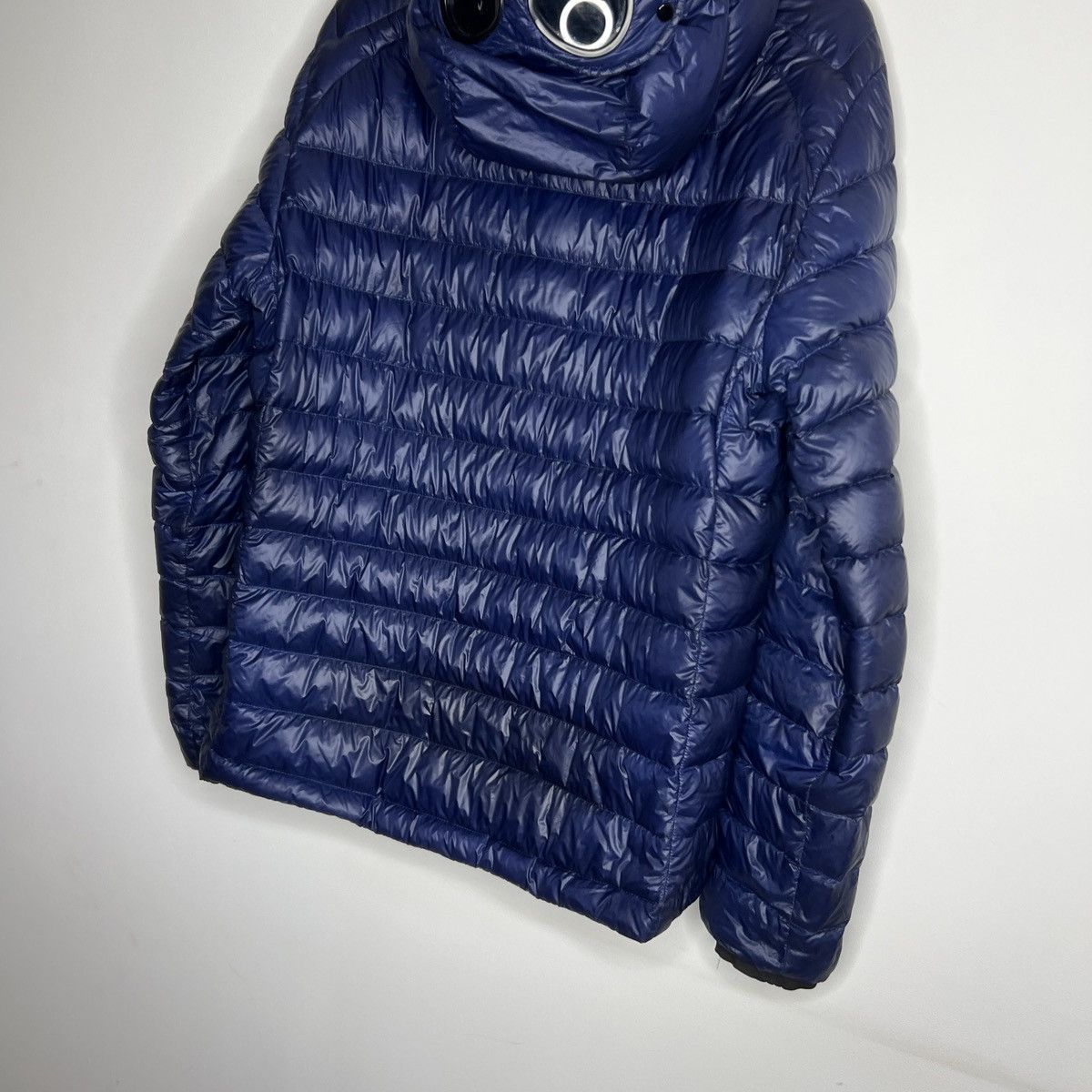 C.P. Company CP Company Goggle Puffer Down Jacket Hooded Nylon Dark Navy Size US M / EU 48-50 / 2 - 13 Thumbnail